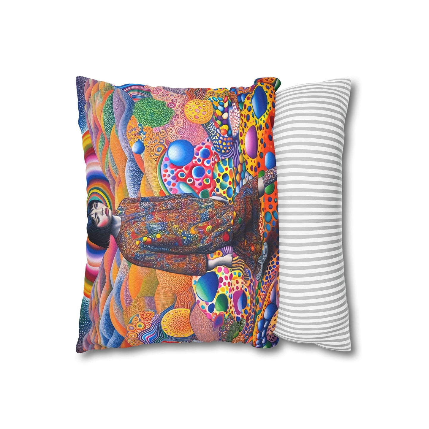 "Walk on the Wild Side" Double-Sided Print Square Cushion Cover