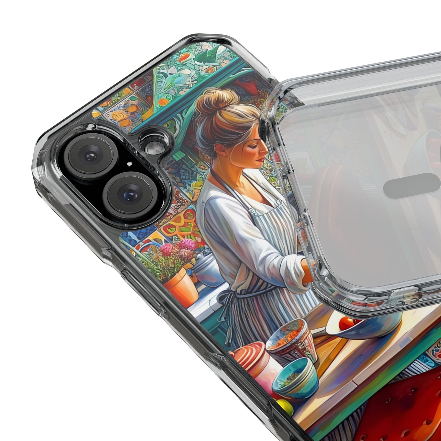 The Cake Maker - Magnetic Clear Impact Cases