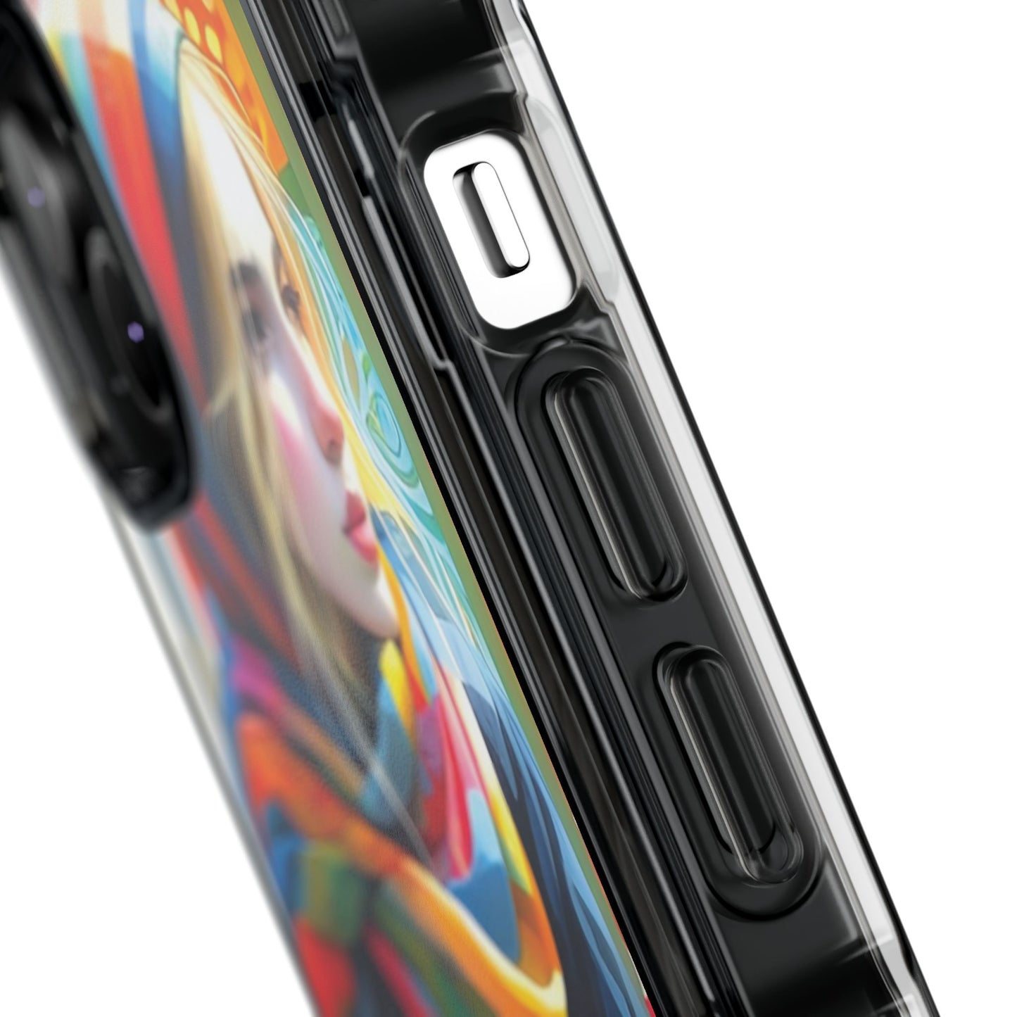 Rainbow Scarf - Magnetic Clear Impact Cases