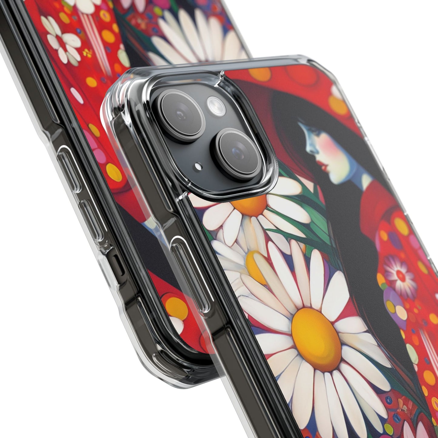Daisy Dreams - Magnetic Clear Impact Cases