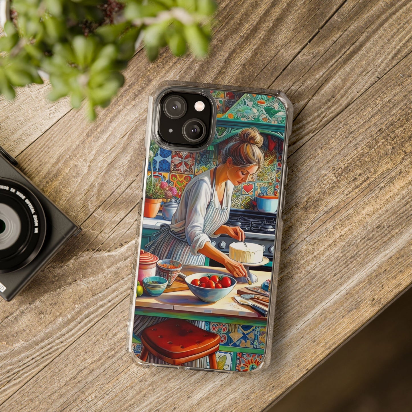 The Cake Maker - Magnetic Clear Impact Cases