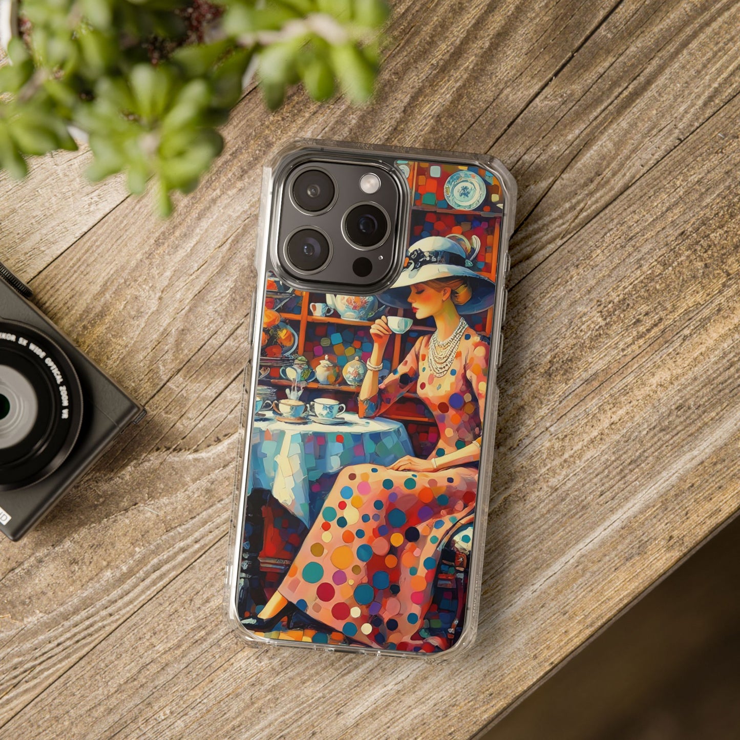 Tea for One - Magnetic Clear Impact Cases