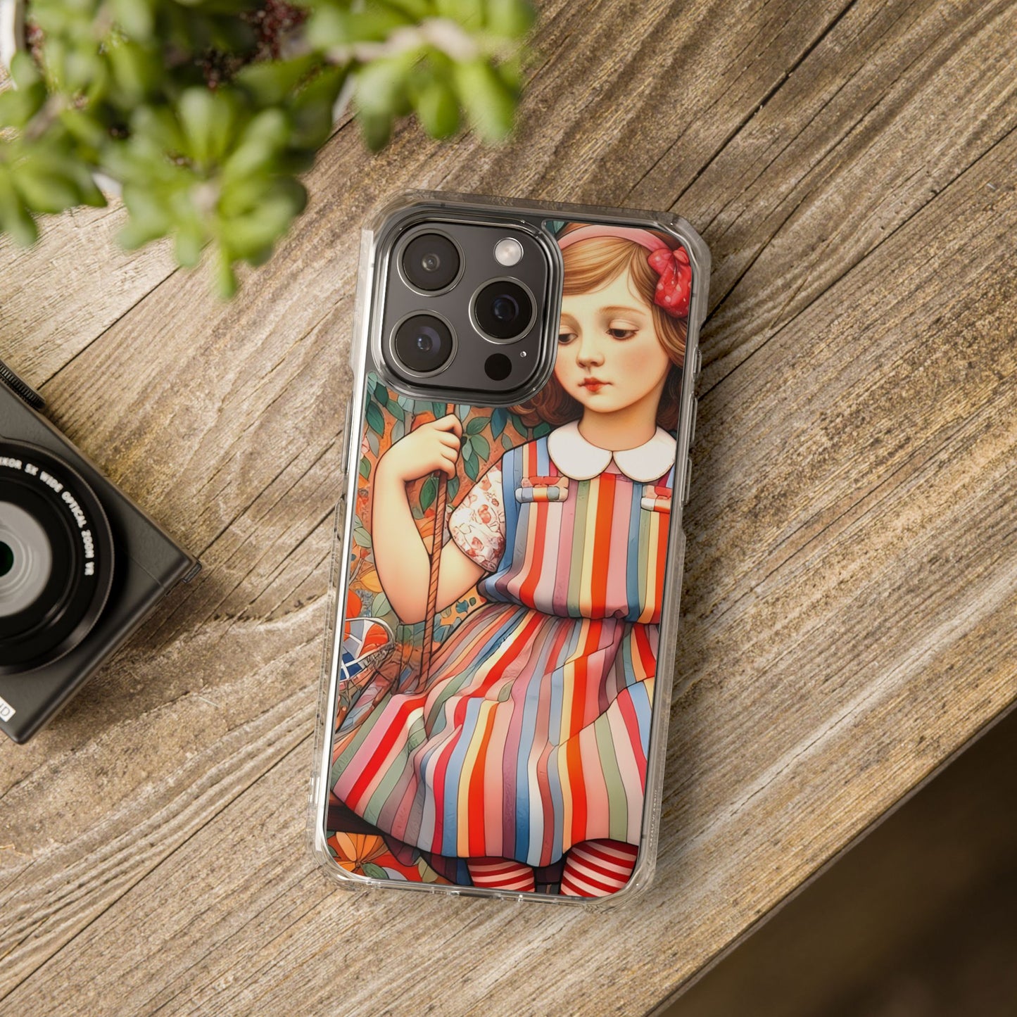 Dreams and Swings - Magnetic Clear Impact Cases