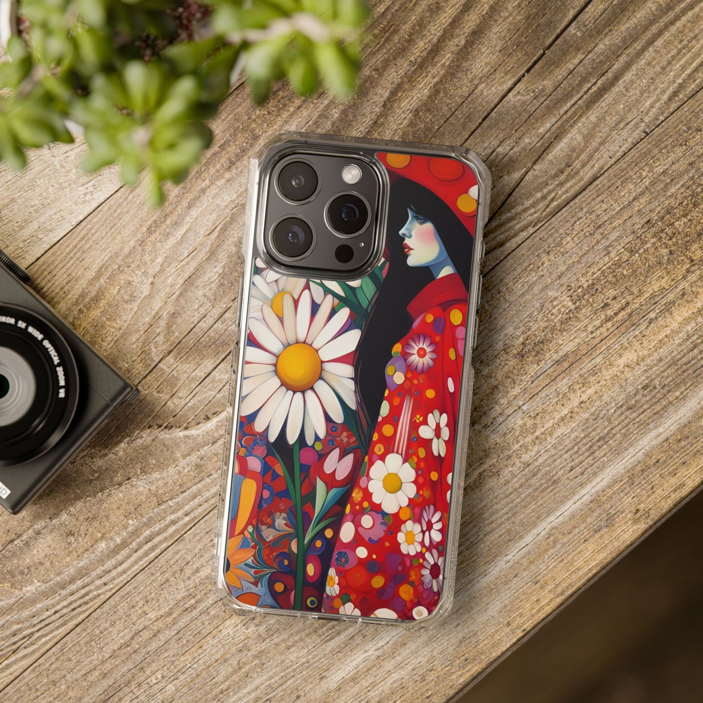 Daisy Dreams - Magnetic Clear Impact Cases