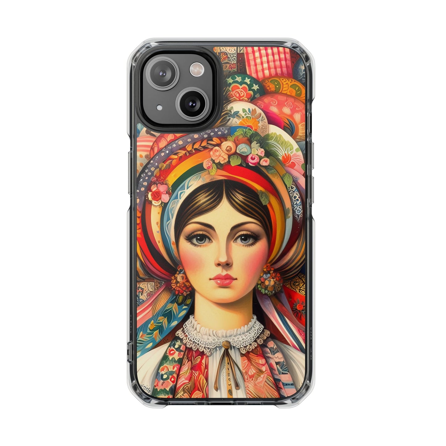 Beehive Bonnet - Magnetic Clear Impact Cases