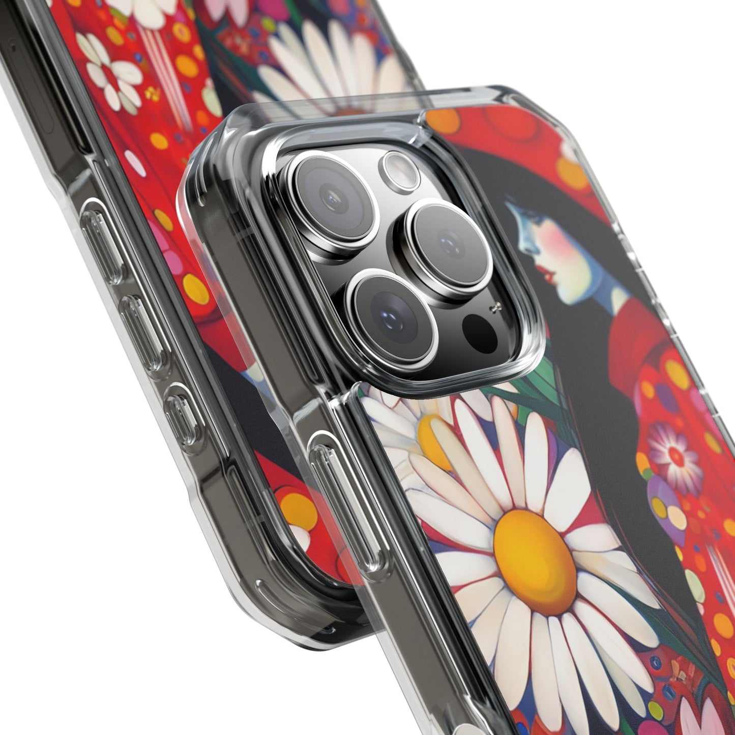 Daisy Dreams - Magnetic Clear Impact Cases