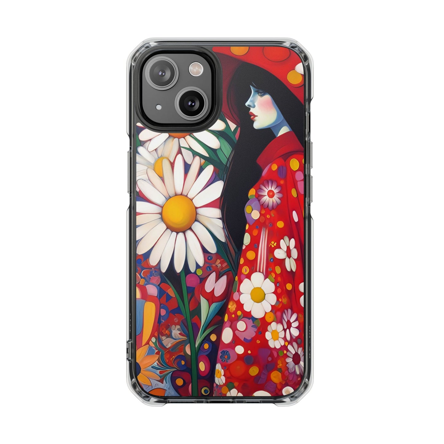 Daisy Dreams - Magnetic Clear Impact Cases