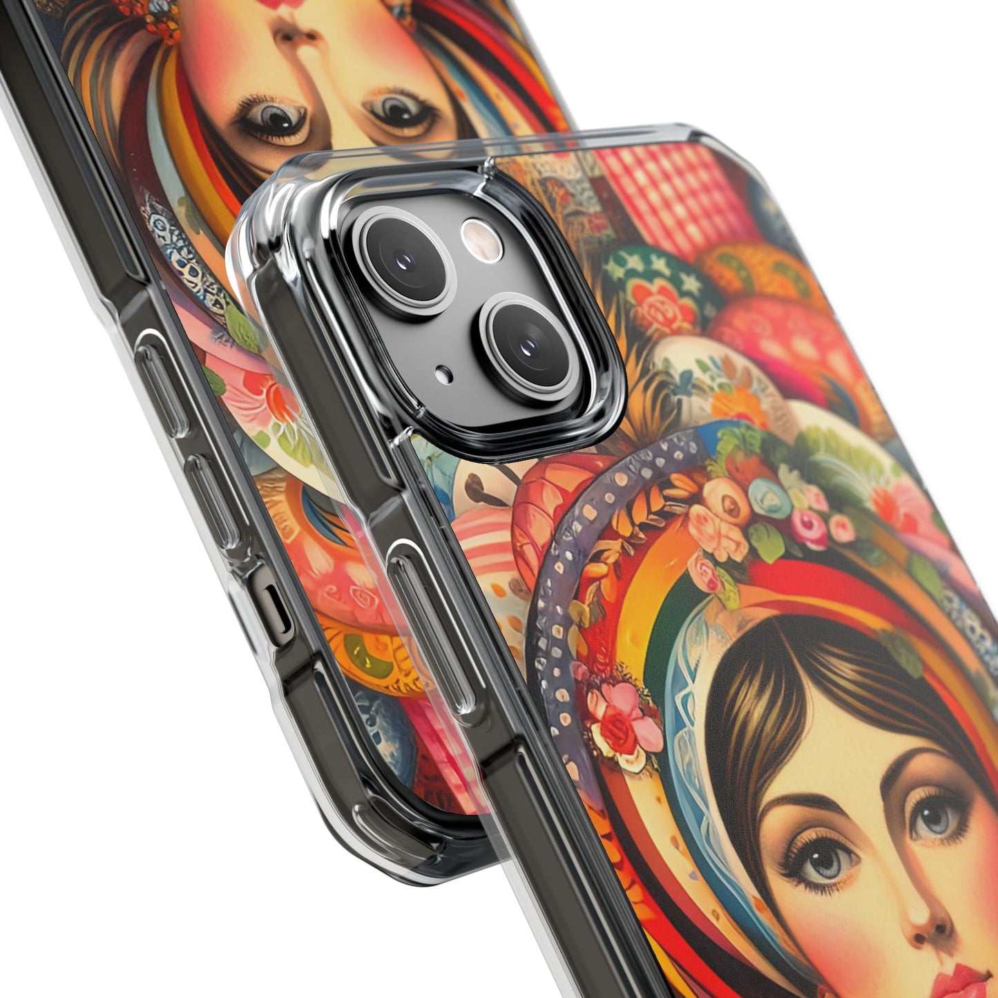 Beehive Bonnet - Magnetic Clear Impact Cases