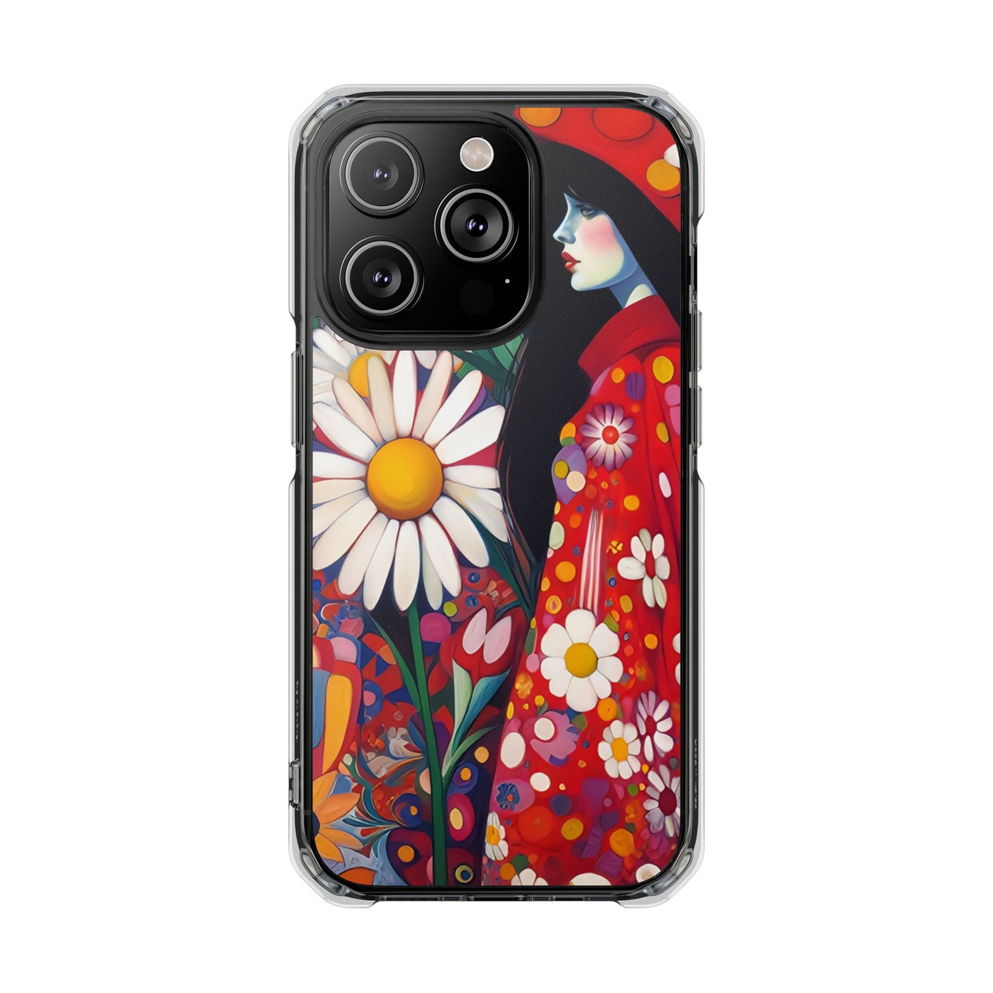 Daisy Dreams - Magnetic Clear Impact Cases