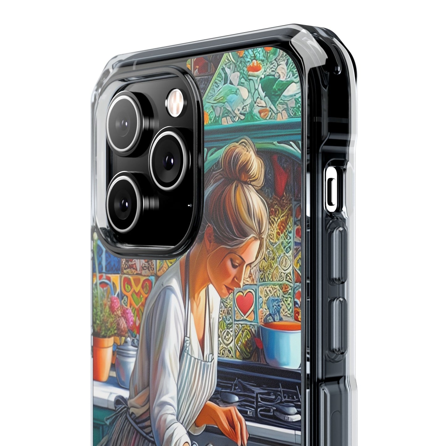 The Cake Maker - Magnetic Clear Impact Cases
