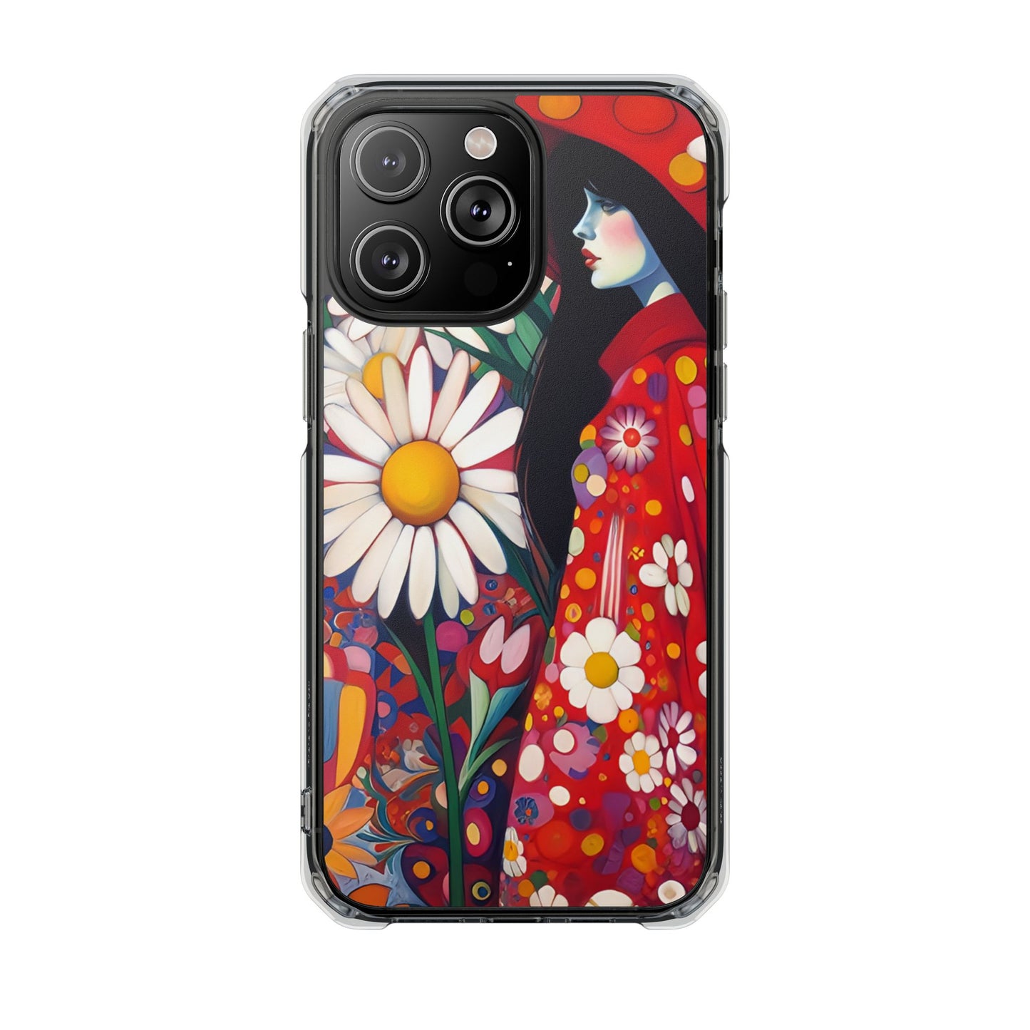 Daisy Dreams - Magnetic Clear Impact Cases