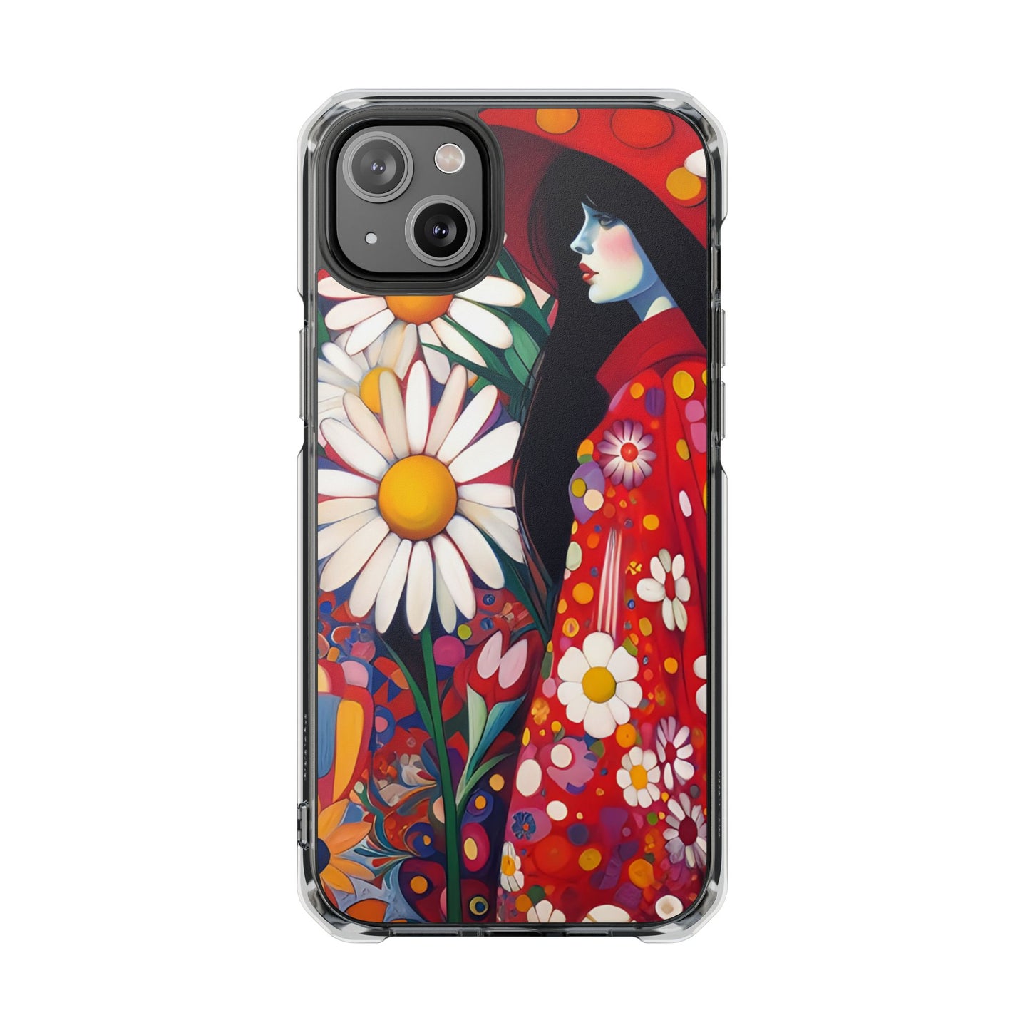 Daisy Dreams - Magnetic Clear Impact Cases
