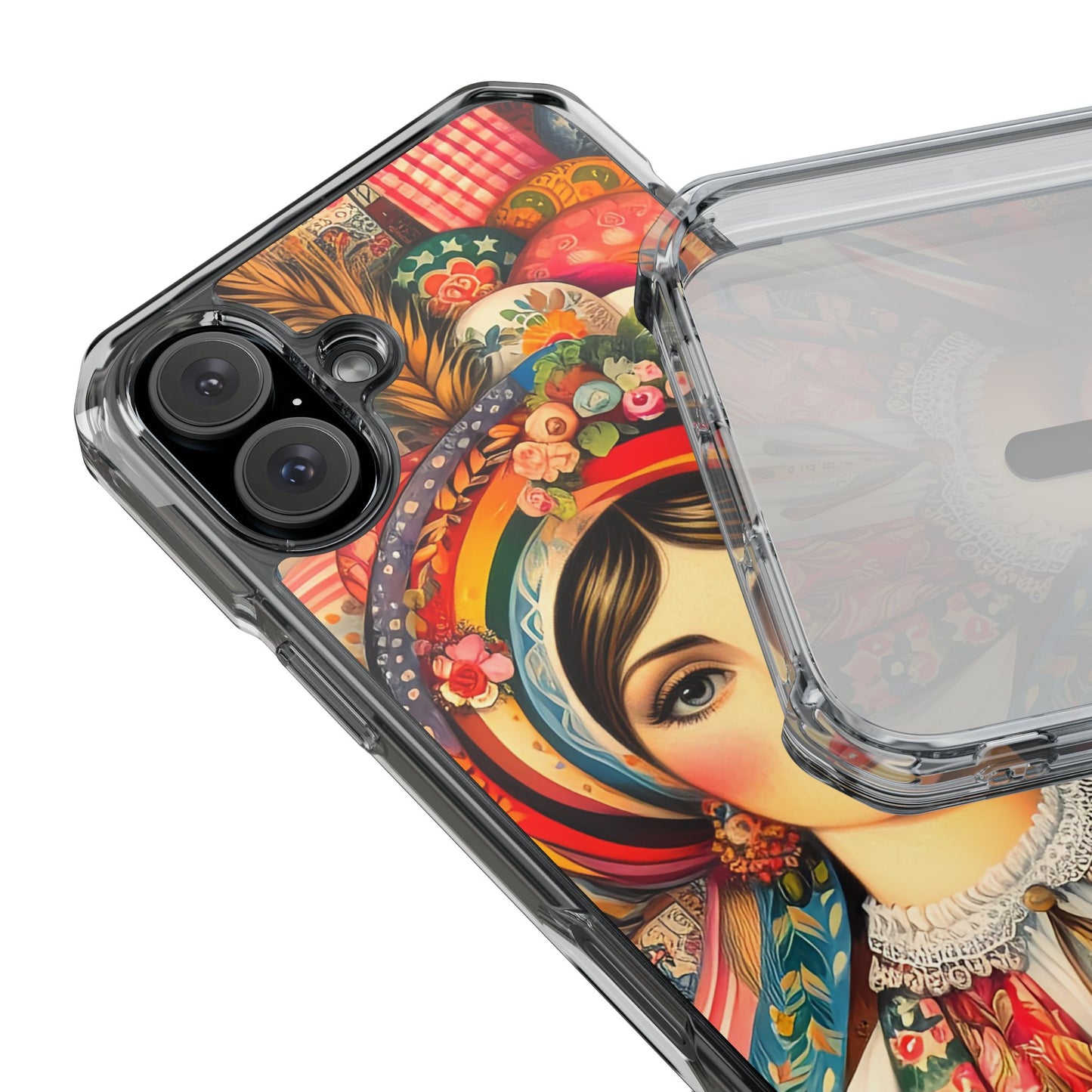Beehive Bonnet - Magnetic Clear Impact Cases