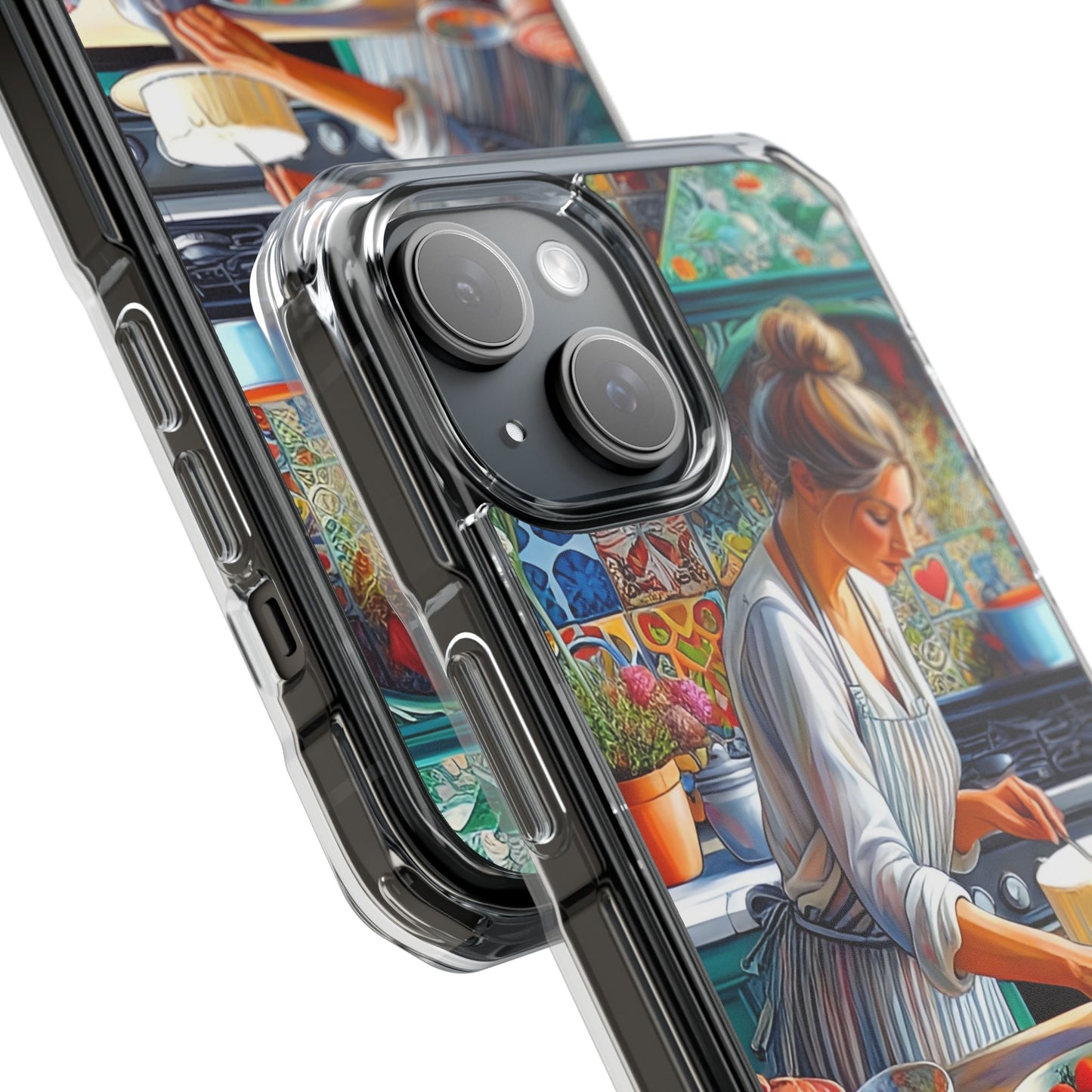 The Cake Maker - Magnetic Clear Impact Cases