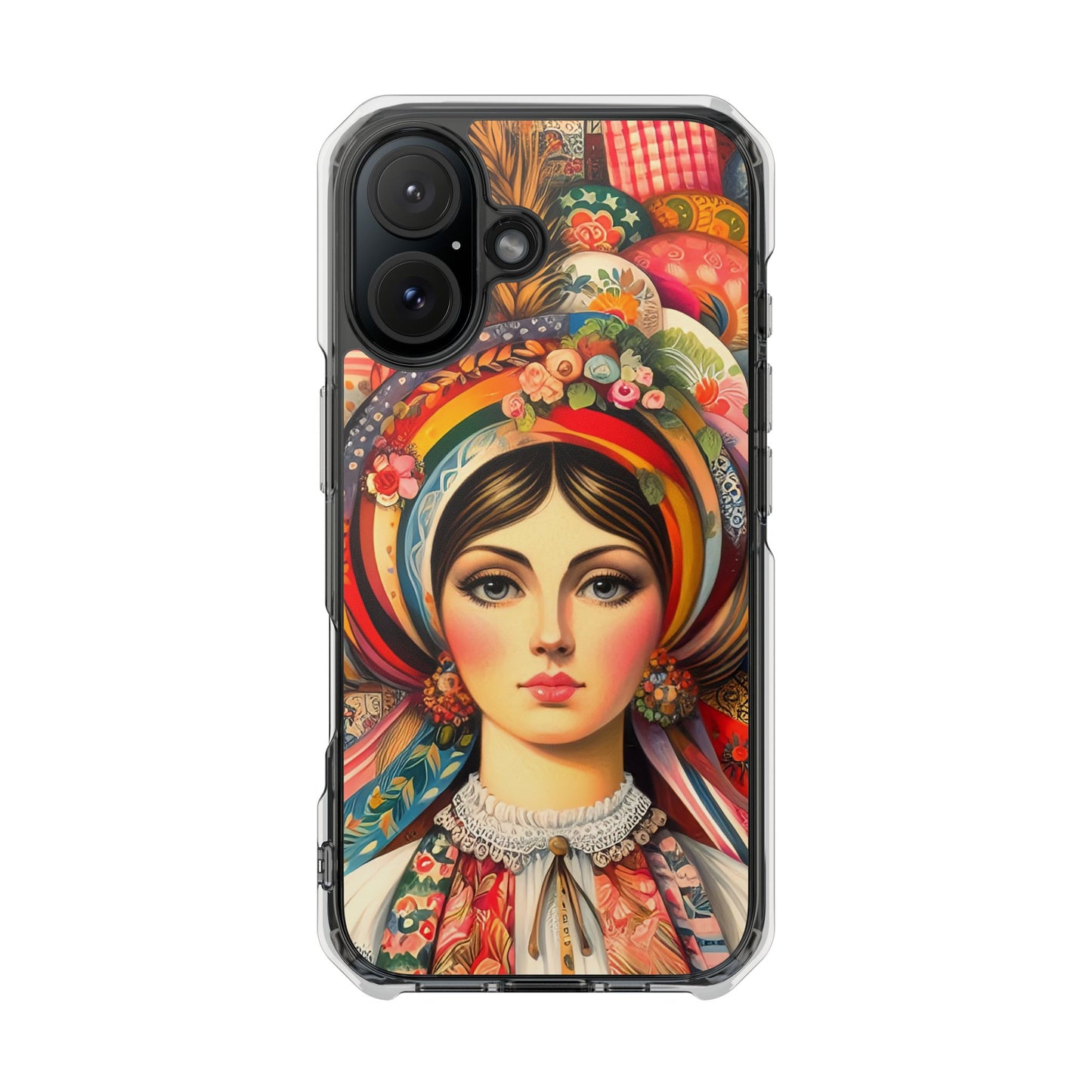 Beehive Bonnet - Magnetic Clear Impact Cases