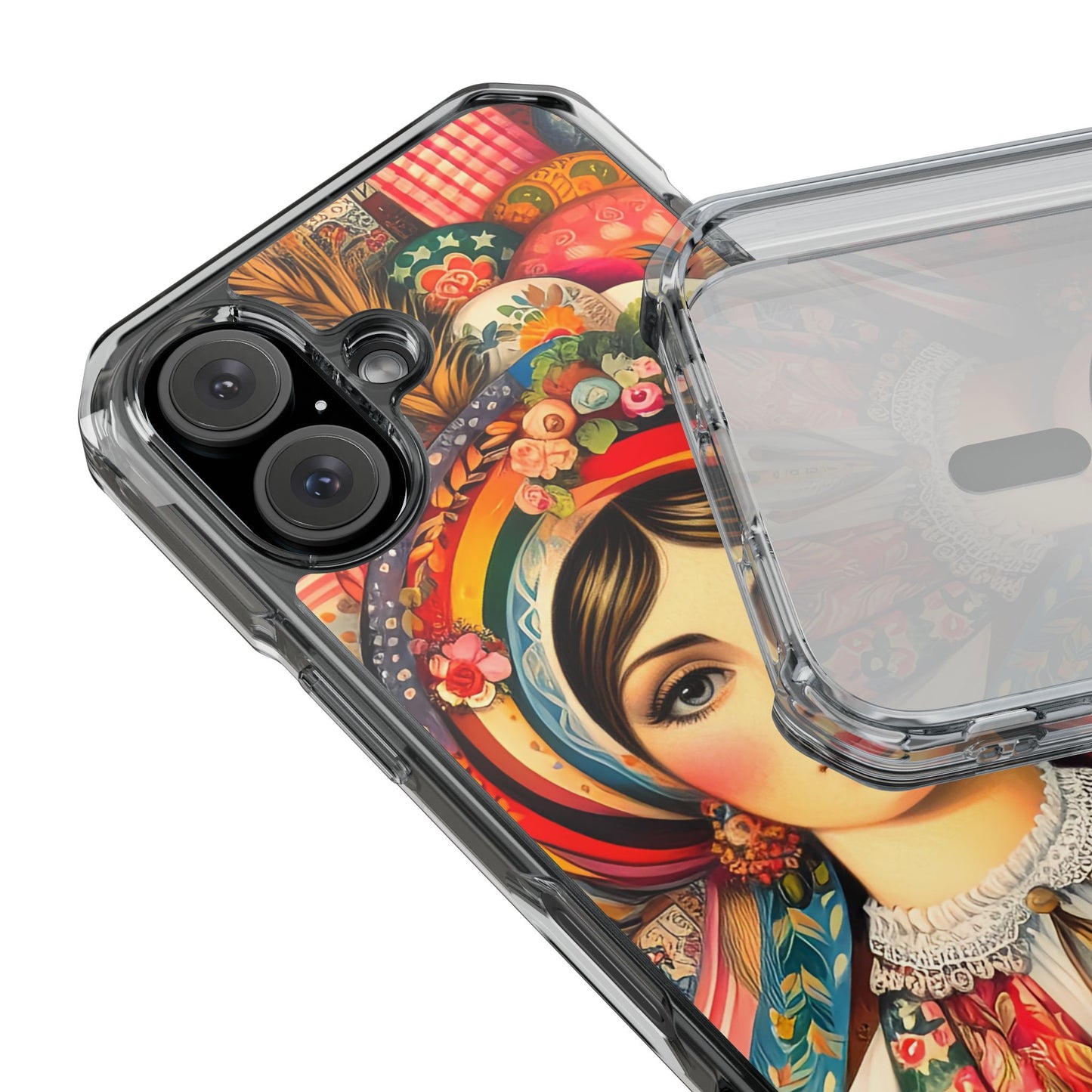 Beehive Bonnet - Magnetic Clear Impact Cases