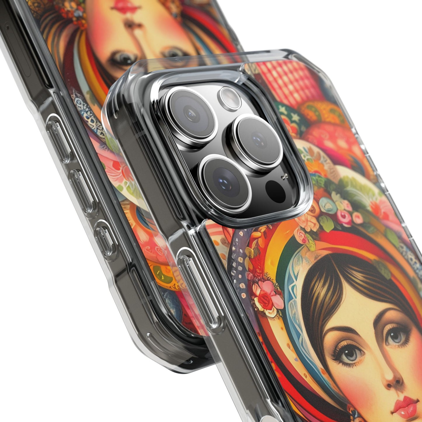 Beehive Bonnet - Magnetic Clear Impact Cases