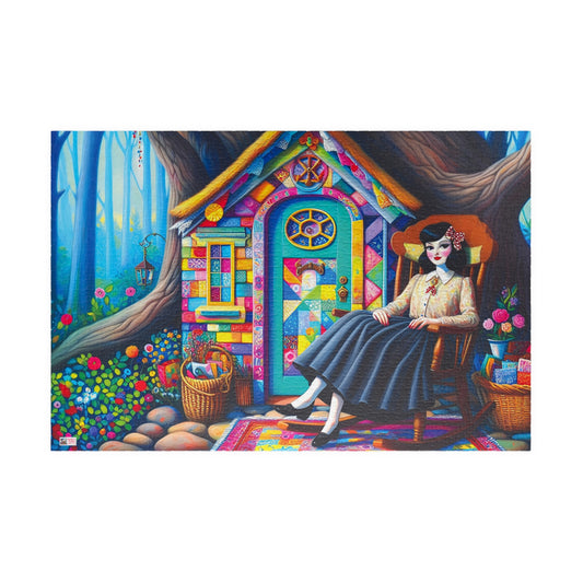 My Sweet Home Jigsaw Puzzle 110, 252, 520, 1014-piece. Fun, quirky and magical, a perfect novelty gift idea or family game, suits all ages