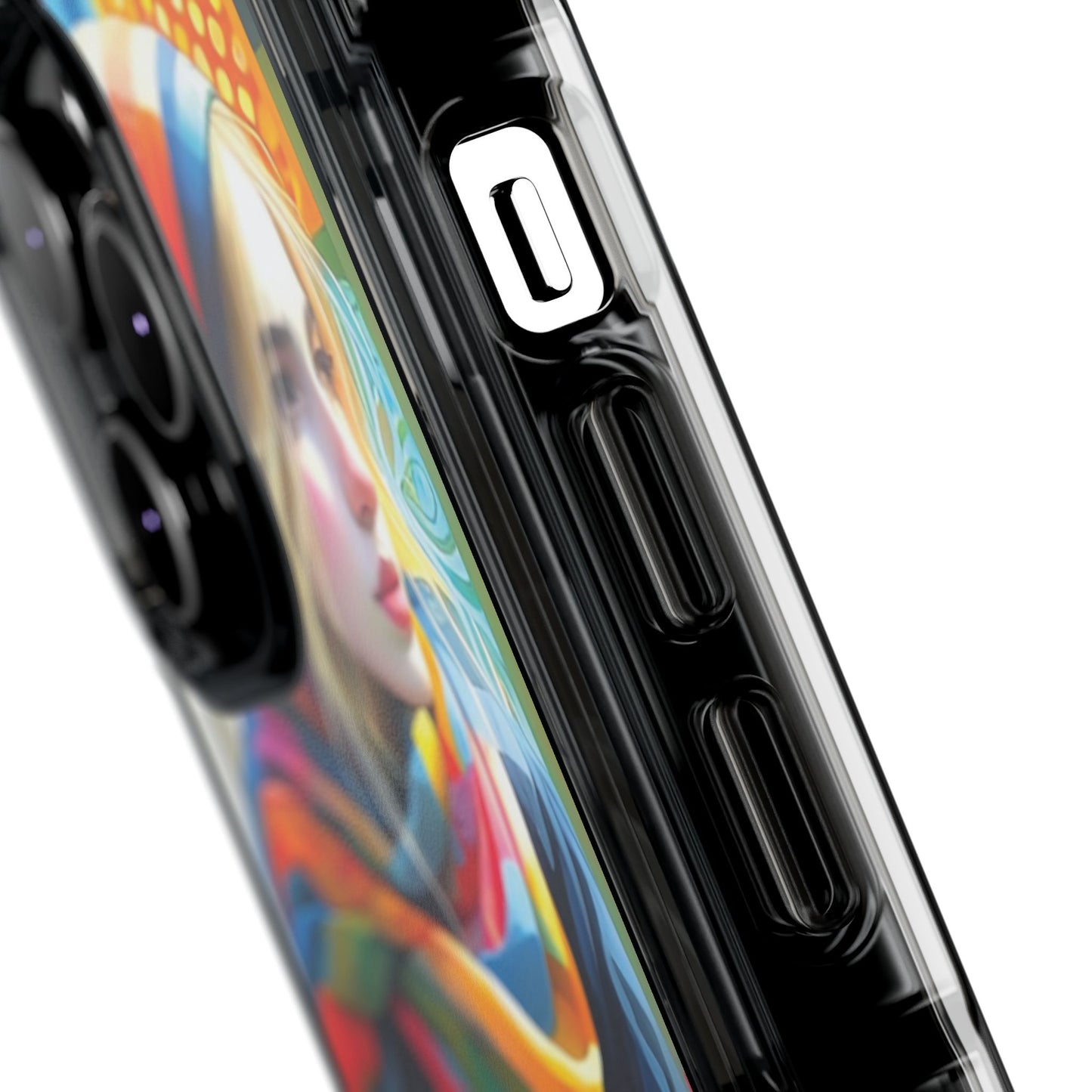 Rainbow Scarf - Magnetic Clear Impact Cases