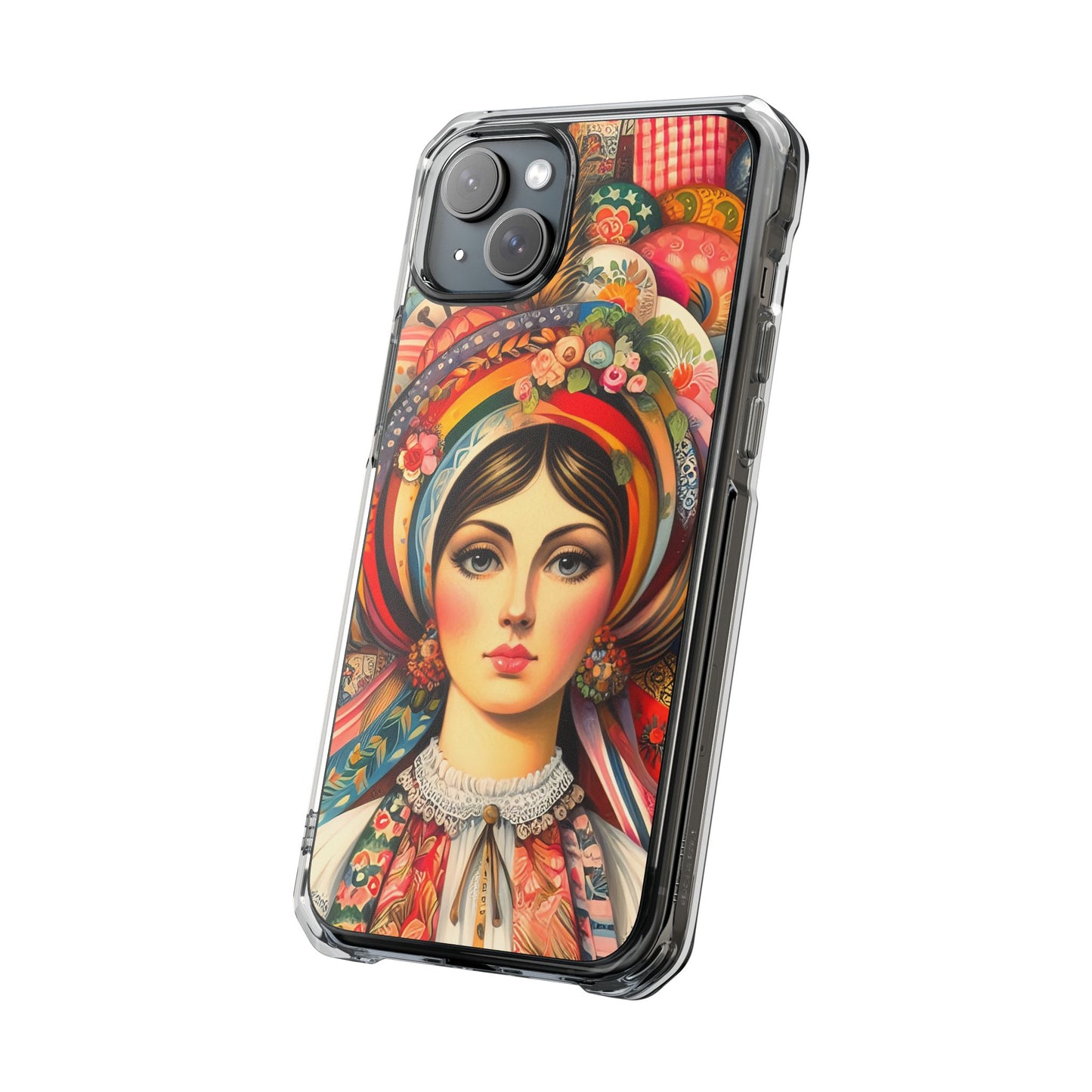 Beehive Bonnet - Magnetic Clear Impact Cases