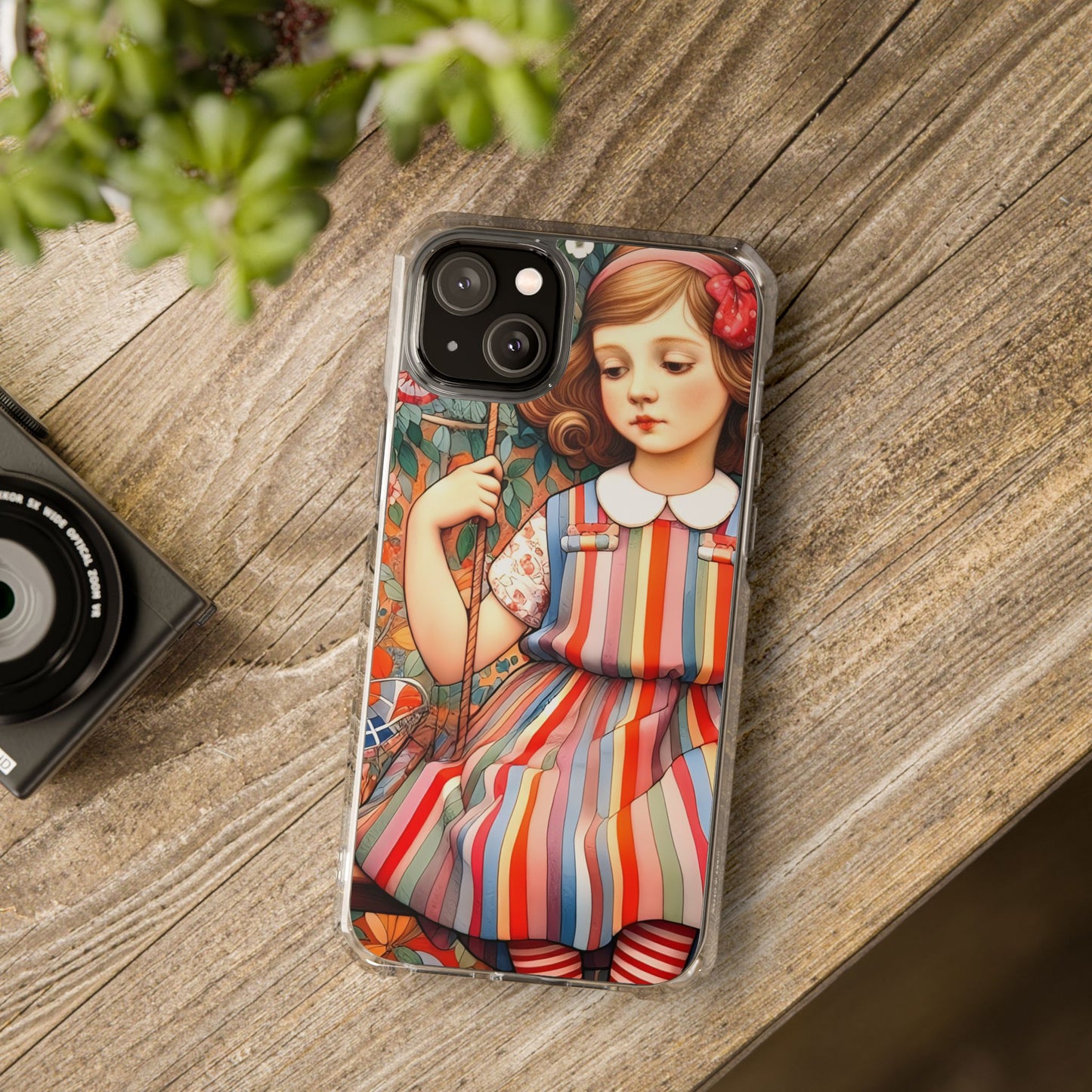 Dreams and Swings - Magnetic Clear Impact Cases