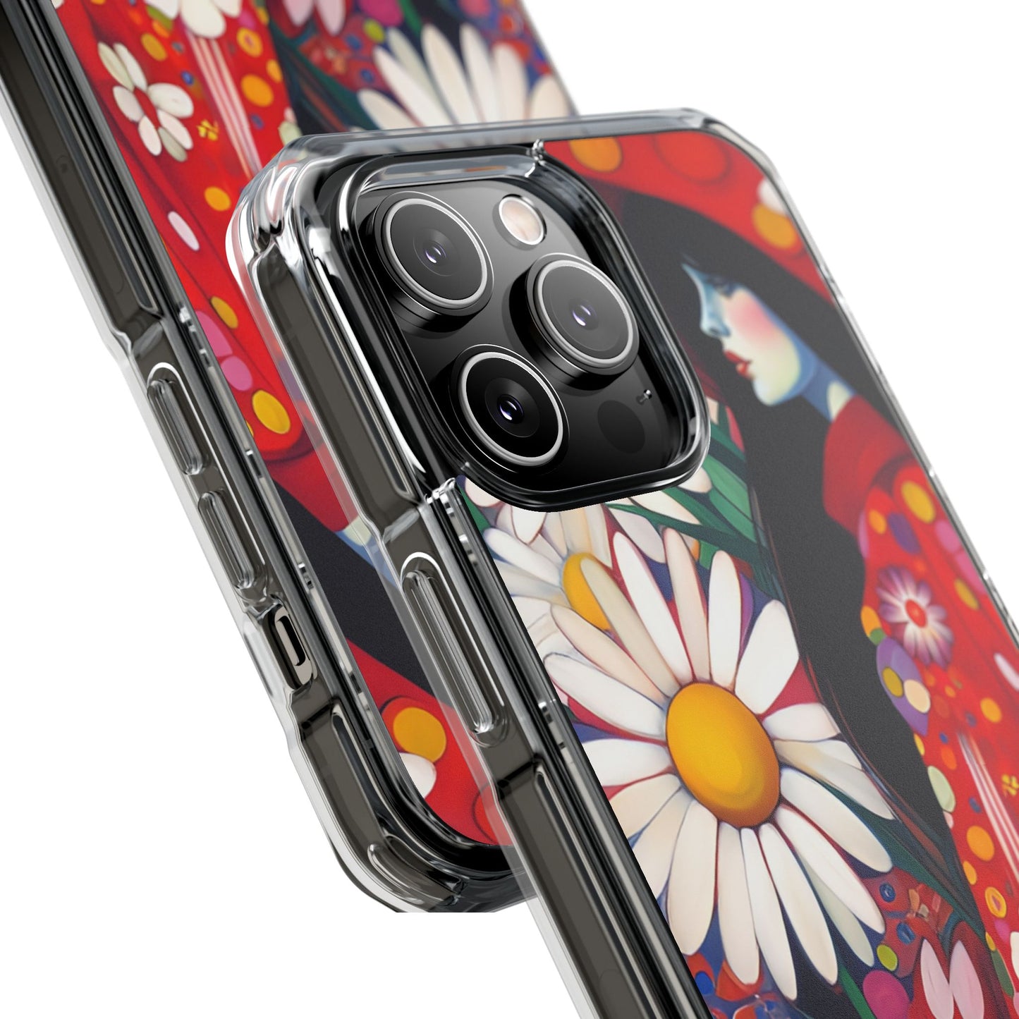 Daisy Dreams - Magnetic Clear Impact Cases