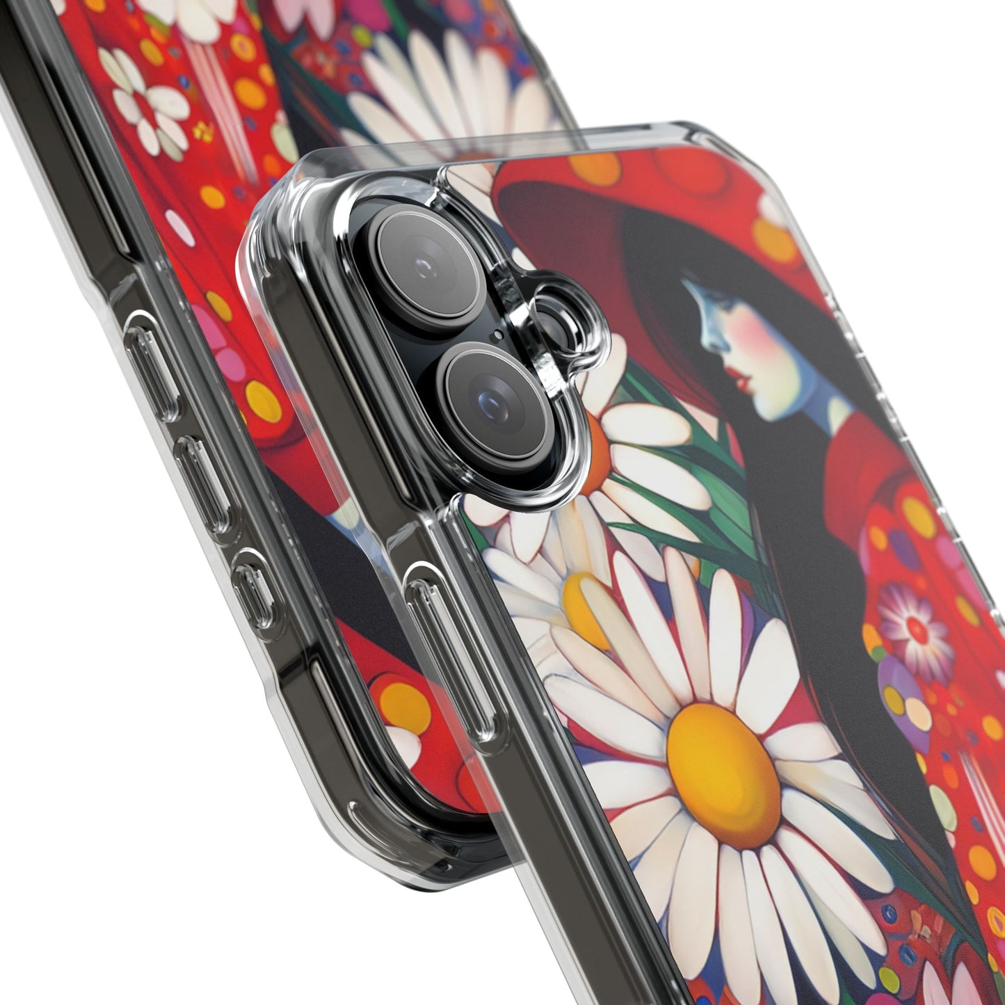 Daisy Dreams - Magnetic Clear Impact Cases