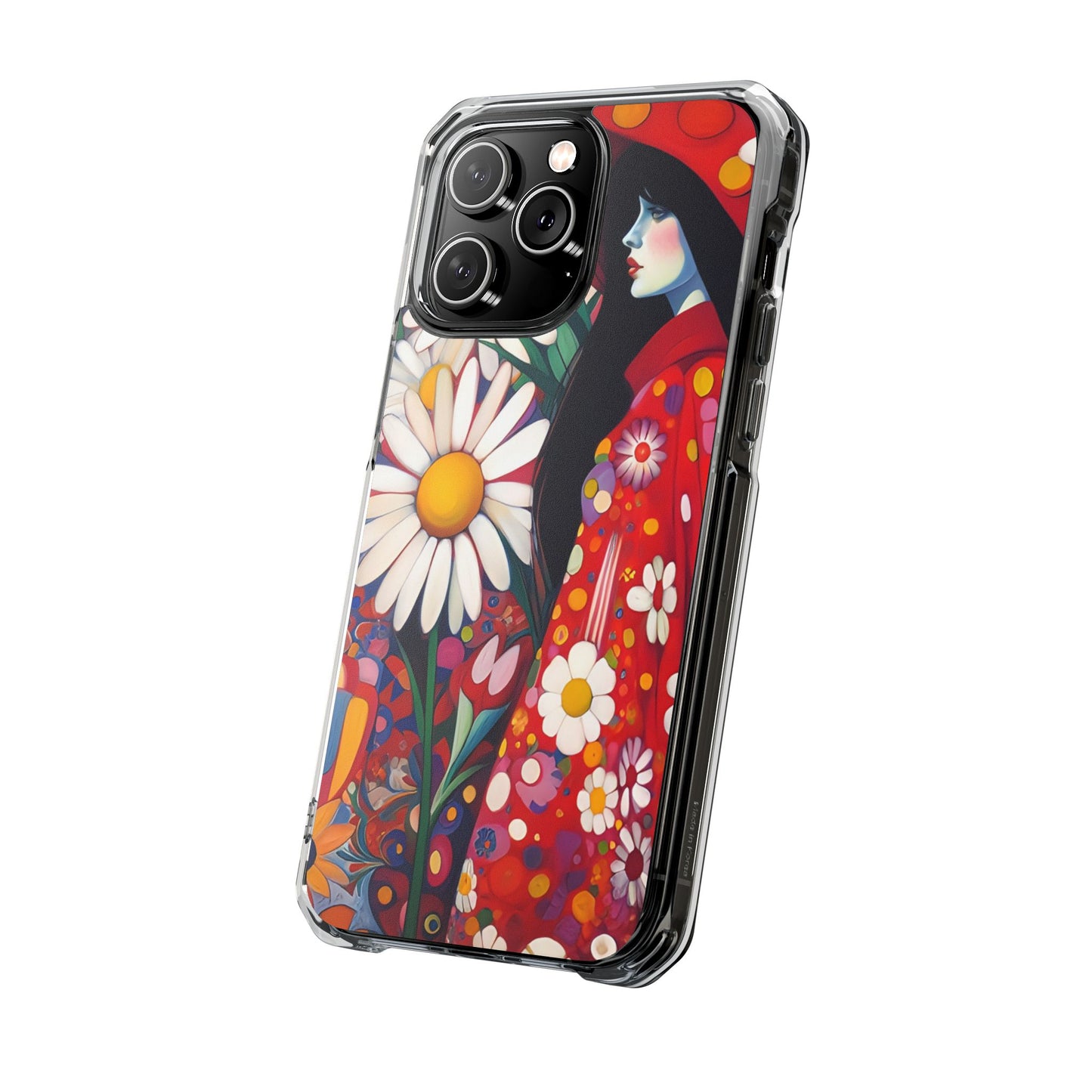 Daisy Dreams - Magnetic Clear Impact Cases