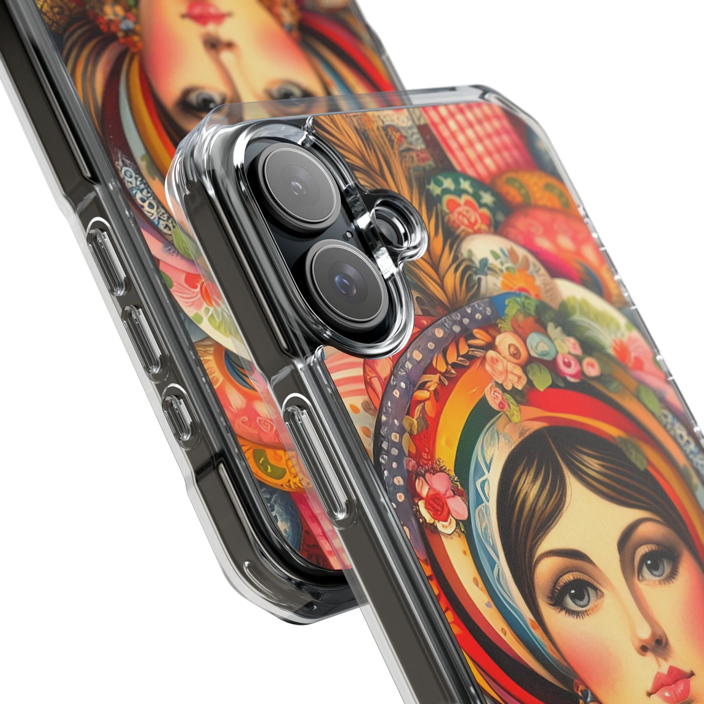 Beehive Bonnet - Magnetic Clear Impact Cases