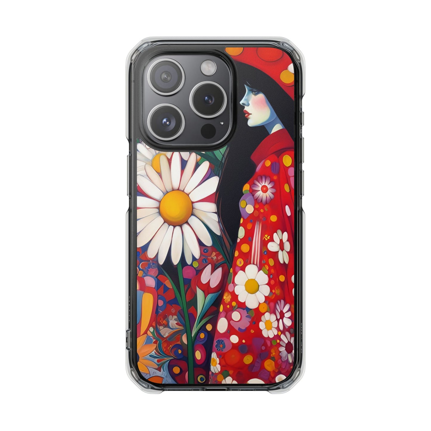 Daisy Dreams - Magnetic Clear Impact Cases