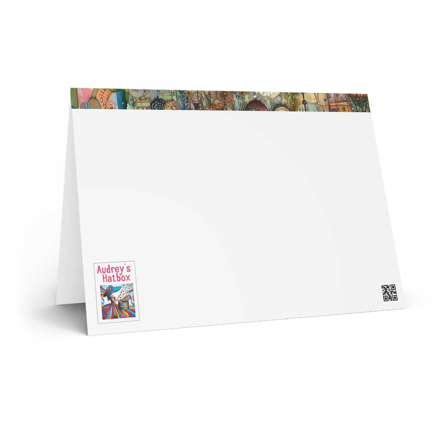 Café Kooky – Vintage Lady, Premium Quality Folded Greeting Card, Australian-Made