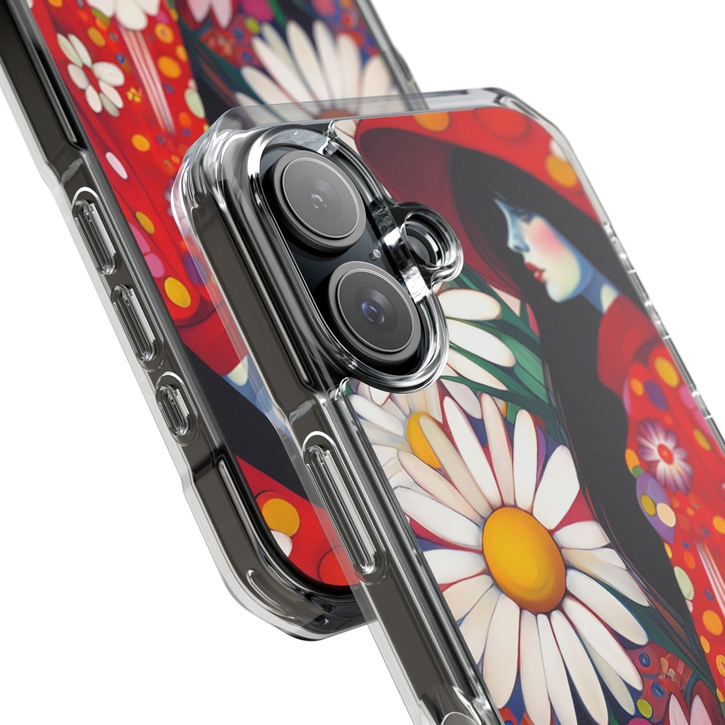 Daisy Dreams - Magnetic Clear Impact Cases