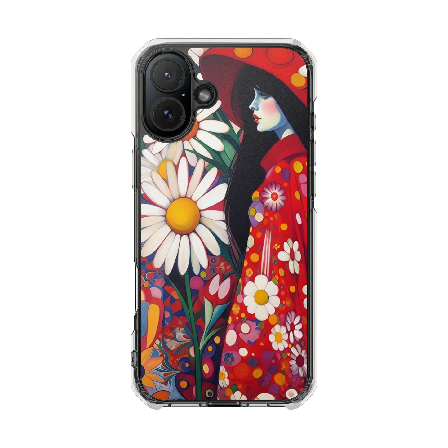 Daisy Dreams - Magnetic Clear Impact Cases