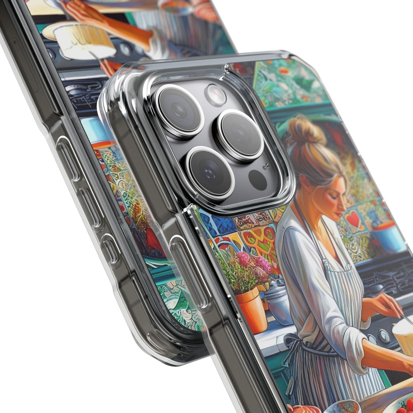 The Cake Maker - Magnetic Clear Impact Cases
