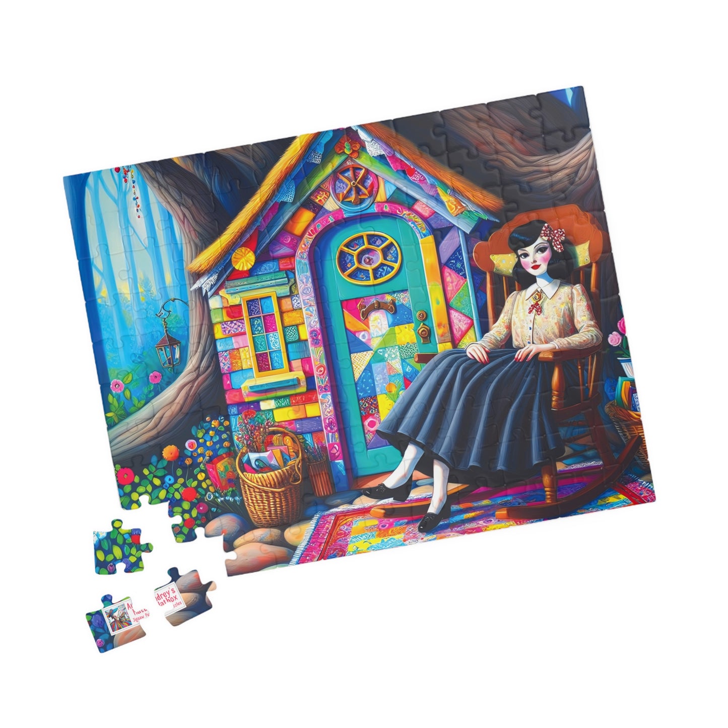 My Sweet Home Jigsaw Puzzle 110, 252, 520, 1014-piece. Fun, quirky and magical, a perfect novelty gift idea or family game, suits all ages