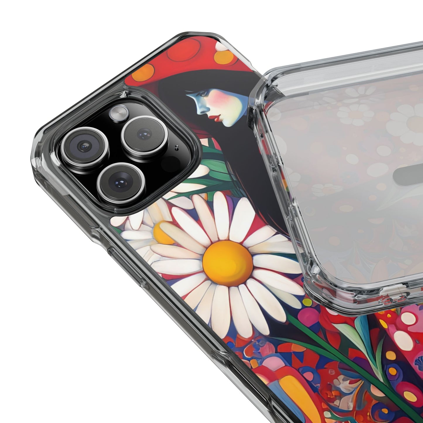 Daisy Dreams - Magnetic Clear Impact Cases