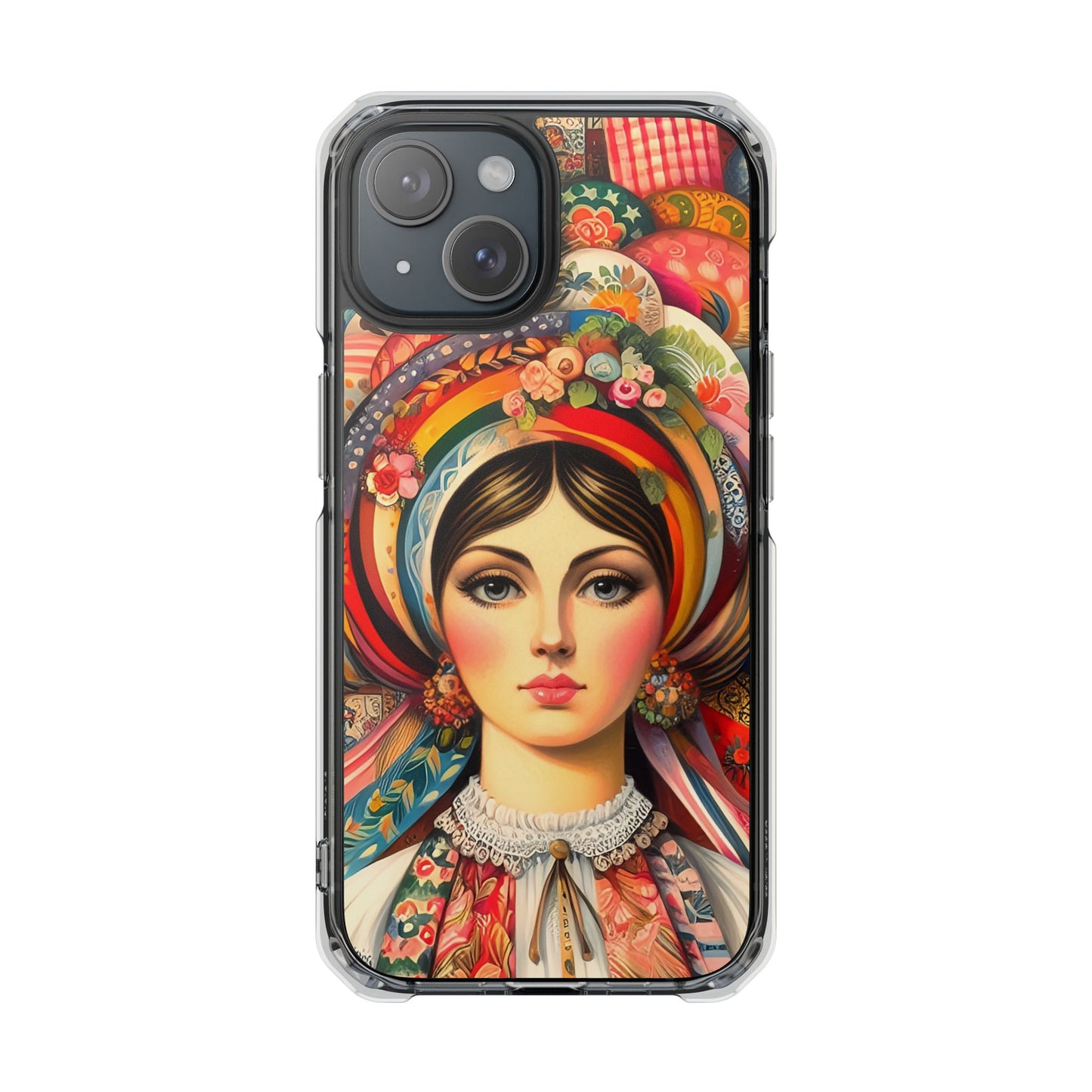 Beehive Bonnet - Magnetic Clear Impact Cases