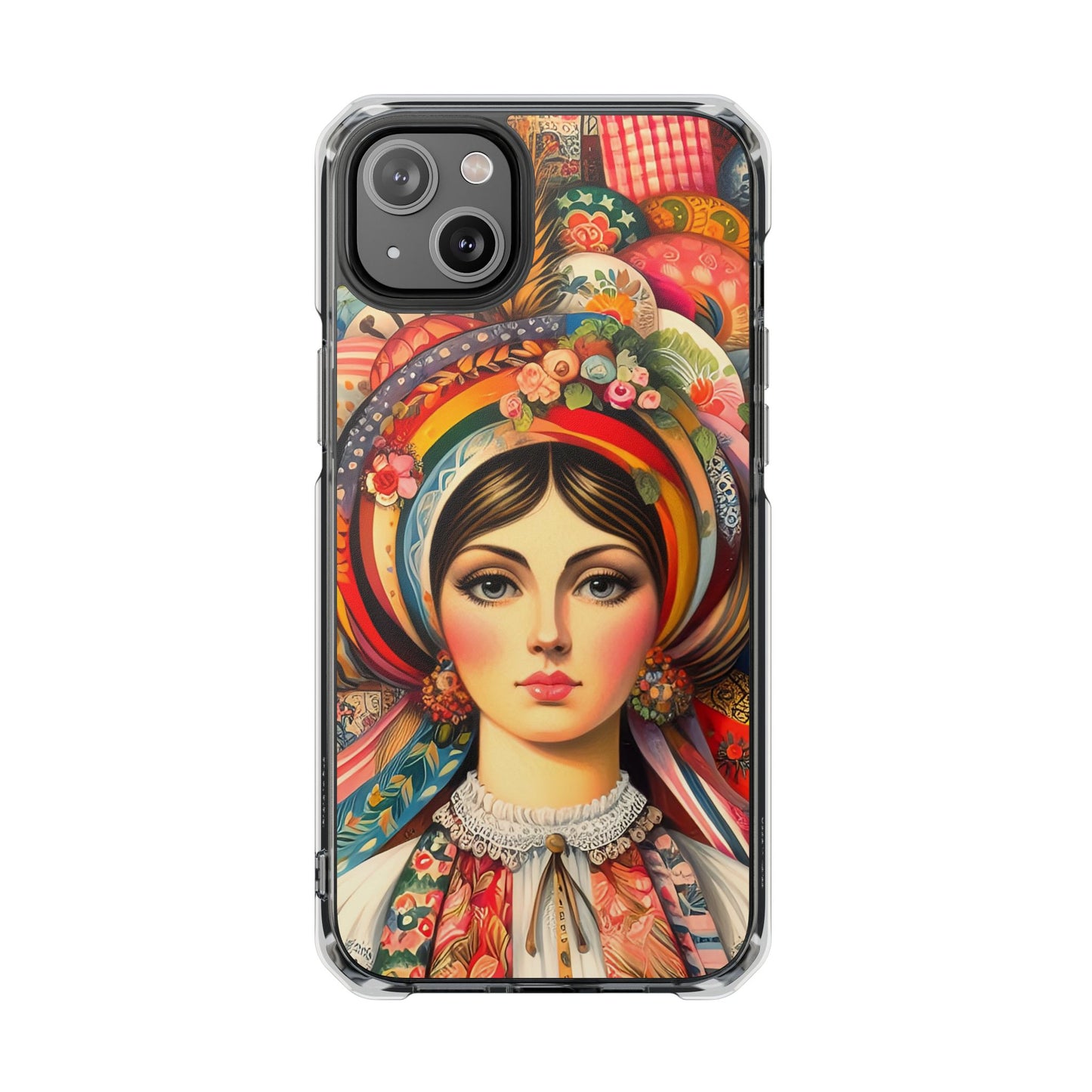 Beehive Bonnet - Magnetic Clear Impact Cases
