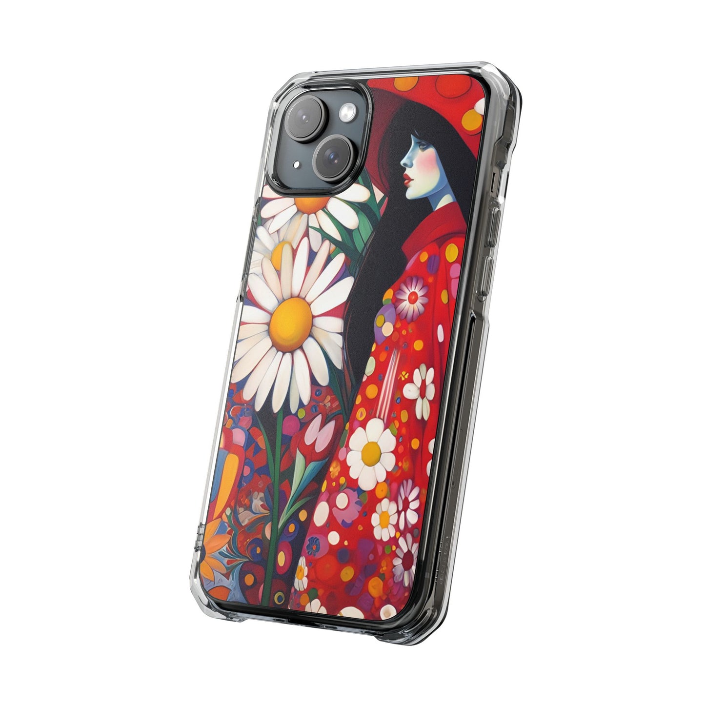 Daisy Dreams - Magnetic Clear Impact Cases