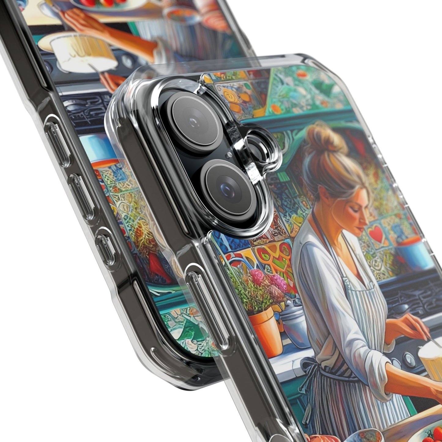 The Cake Maker - Magnetic Clear Impact Cases