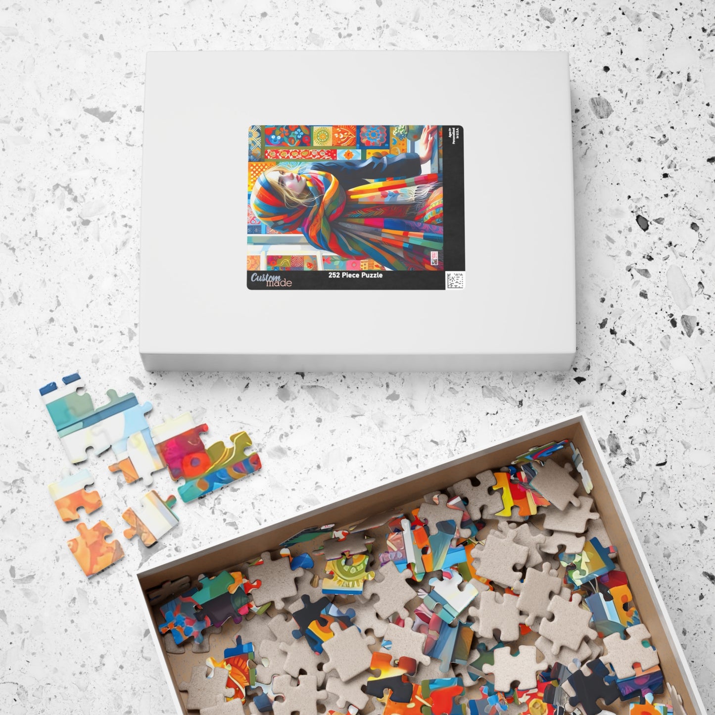 At The Windowsill Jigsaw Puzzle (110, 252, 520, 1014-piece). Unique, Whimsical, Challenging Family Fun. Pretty Birthday Gift Idea