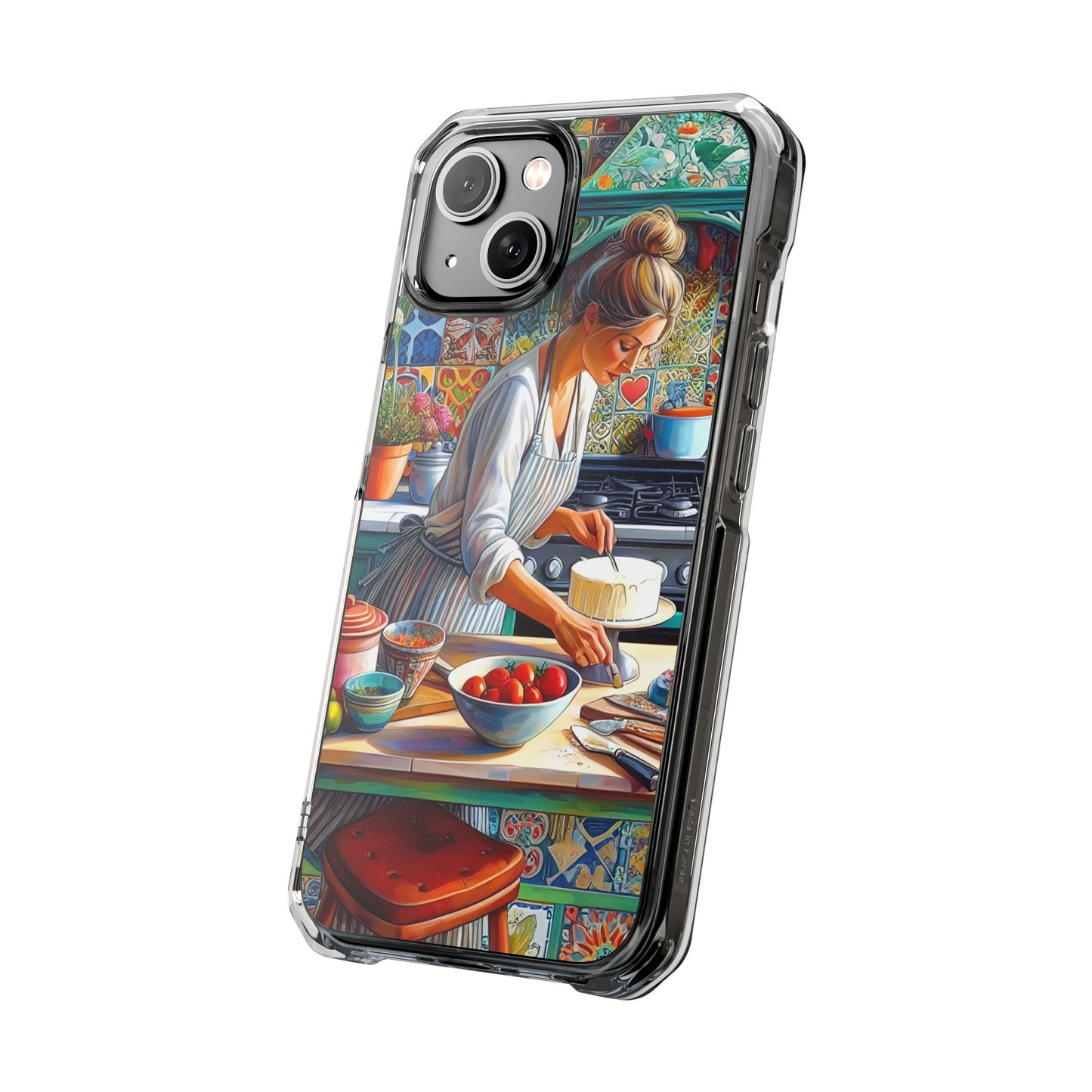 The Cake Maker - Magnetic Clear Impact Cases