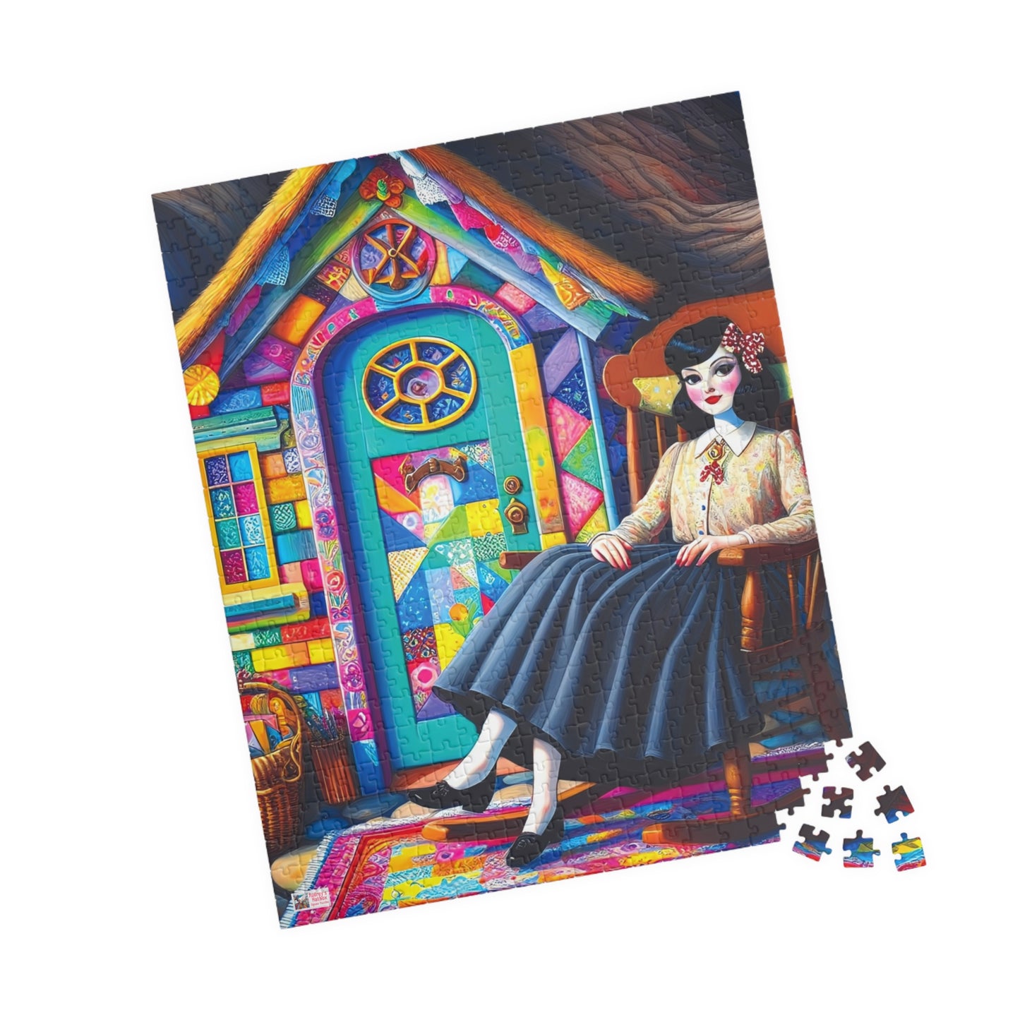 My Sweet Home Jigsaw Puzzle 110, 252, 520, 1014-piece. Fun, quirky and magical, a perfect novelty gift idea or family game, suits all ages