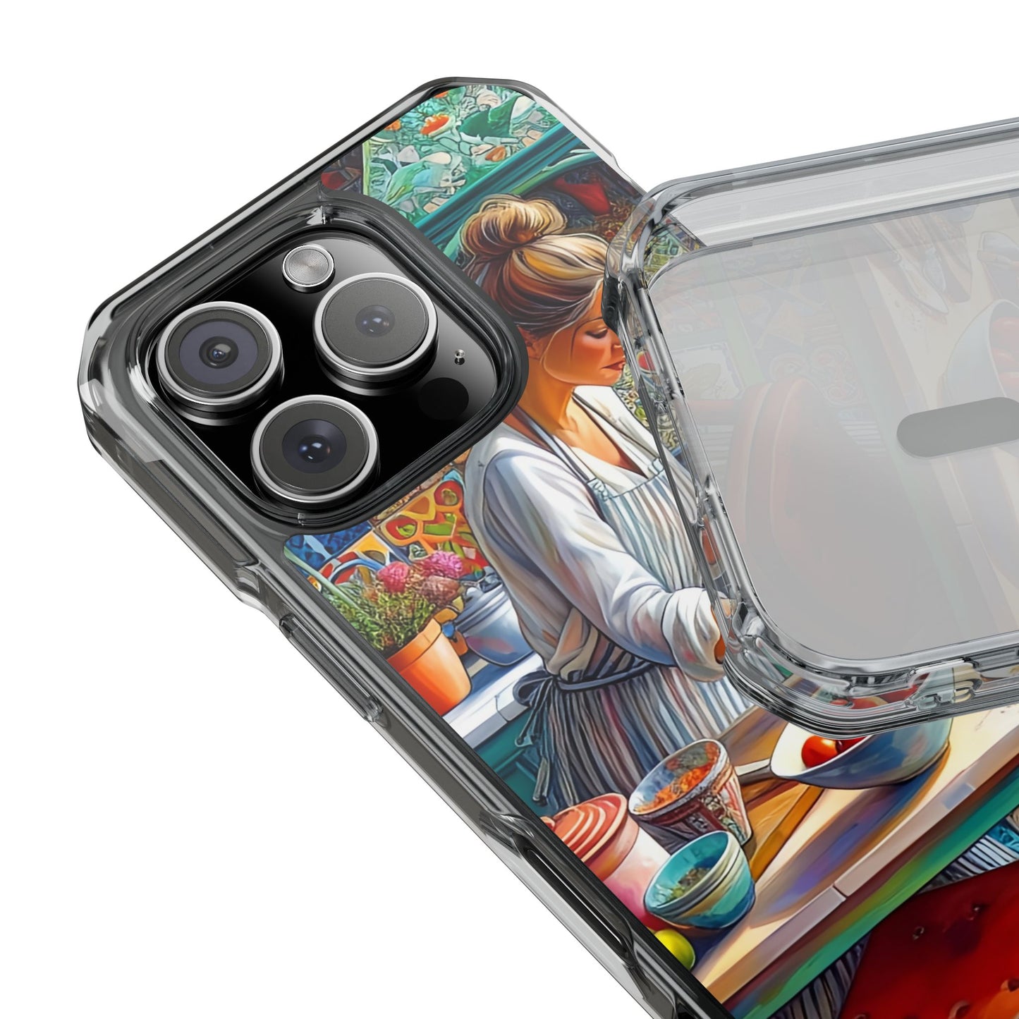 The Cake Maker - Magnetic Clear Impact Cases