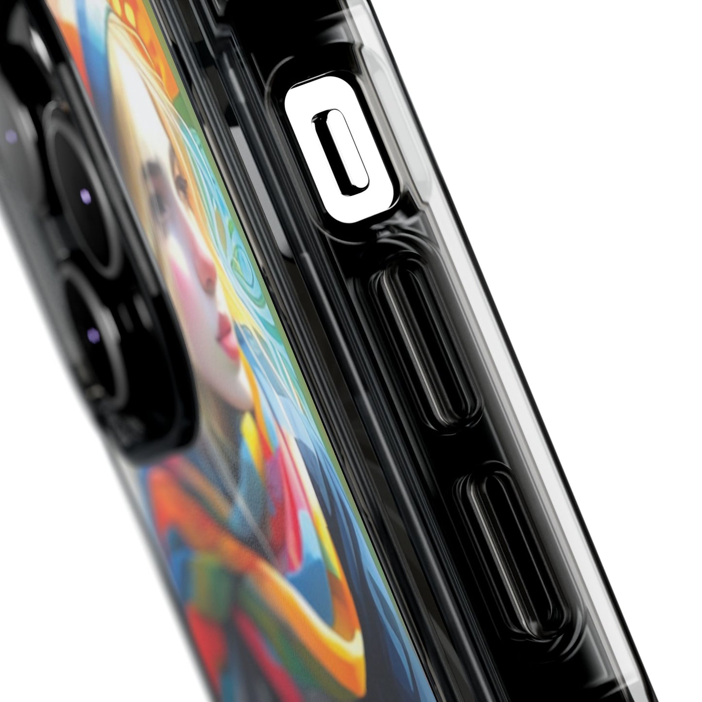 Rainbow Scarf - Magnetic Clear Impact Cases
