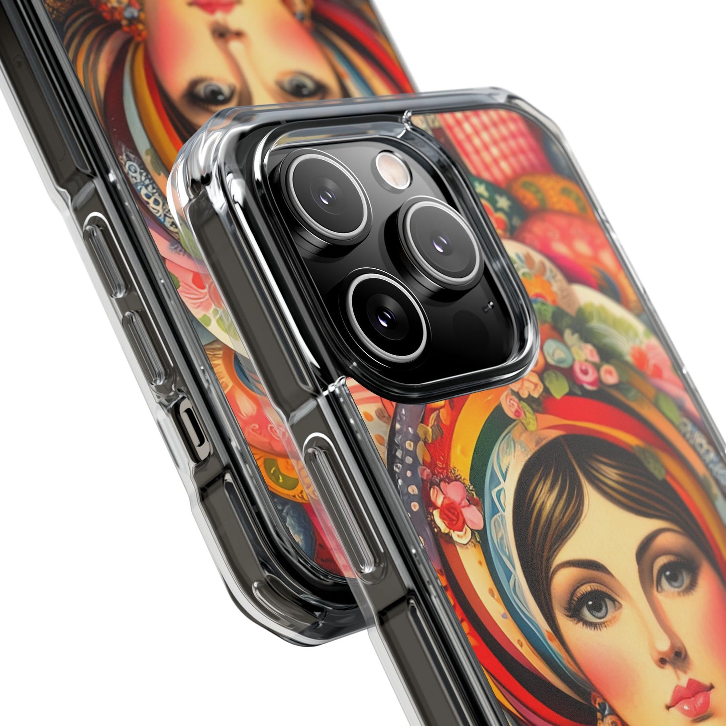 Beehive Bonnet - Magnetic Clear Impact Cases