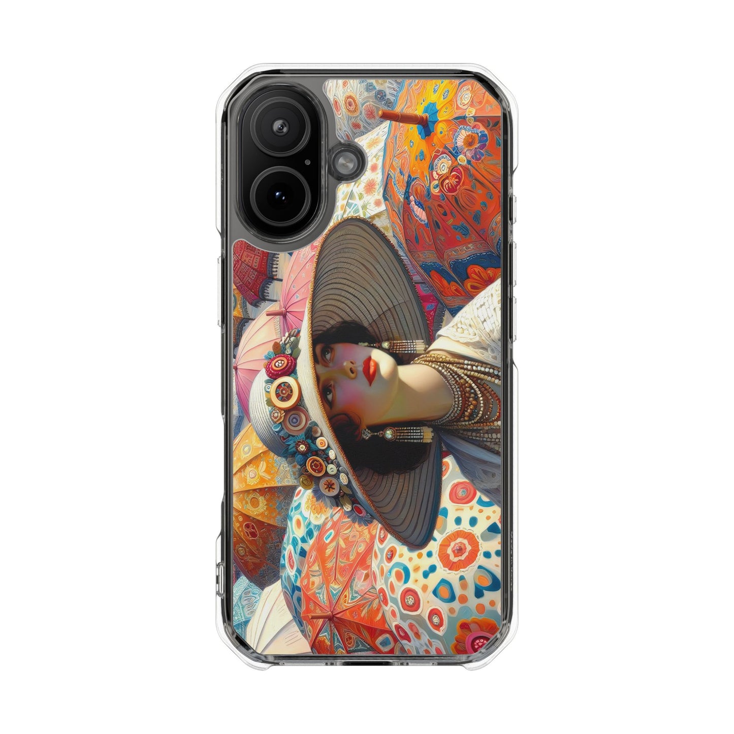 Parade of the Parasols Magnetic Clear Impact Cases