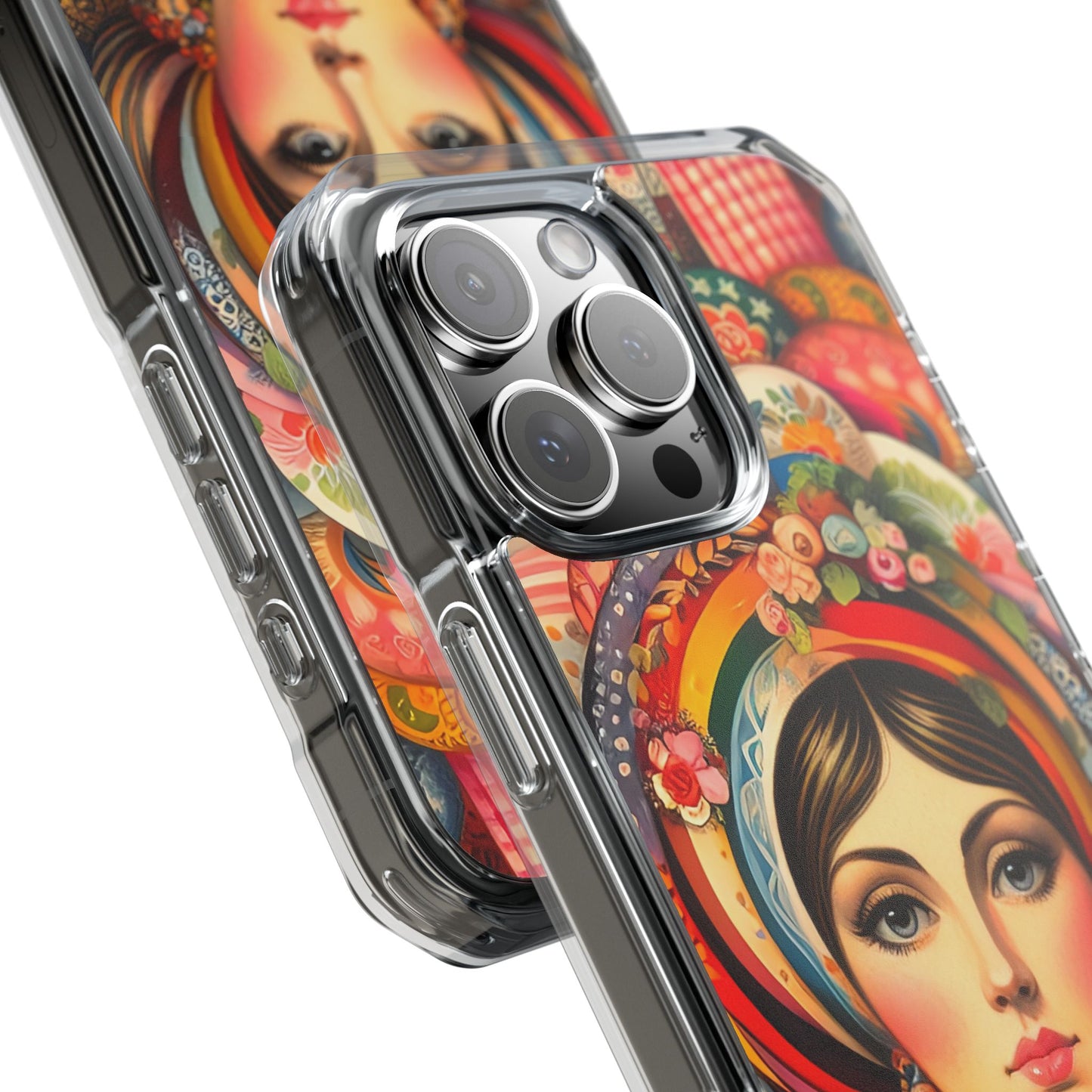 Beehive Bonnet - Magnetic Clear Impact Cases