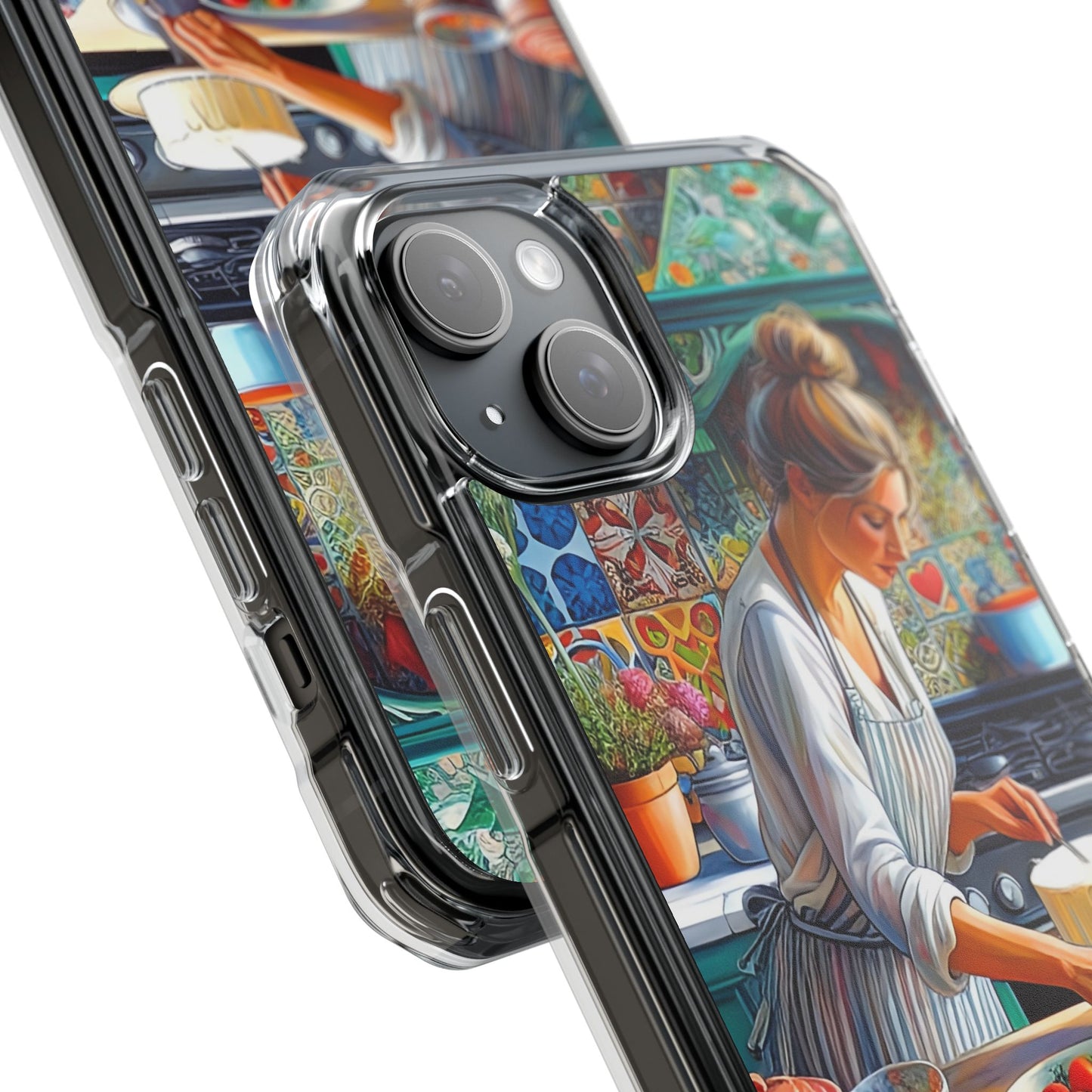 The Cake Maker - Magnetic Clear Impact Cases
