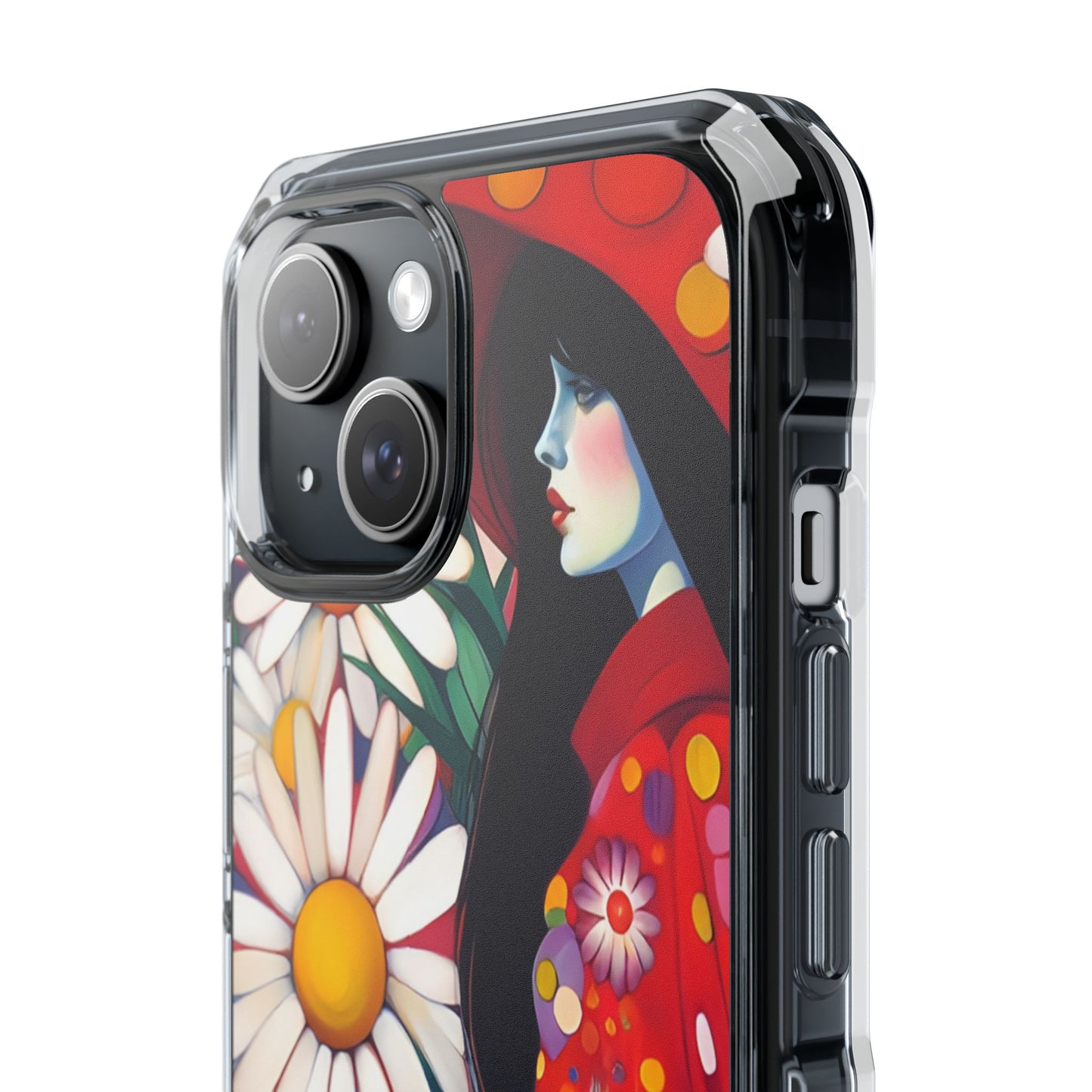 Daisy Dreams - Magnetic Clear Impact Cases